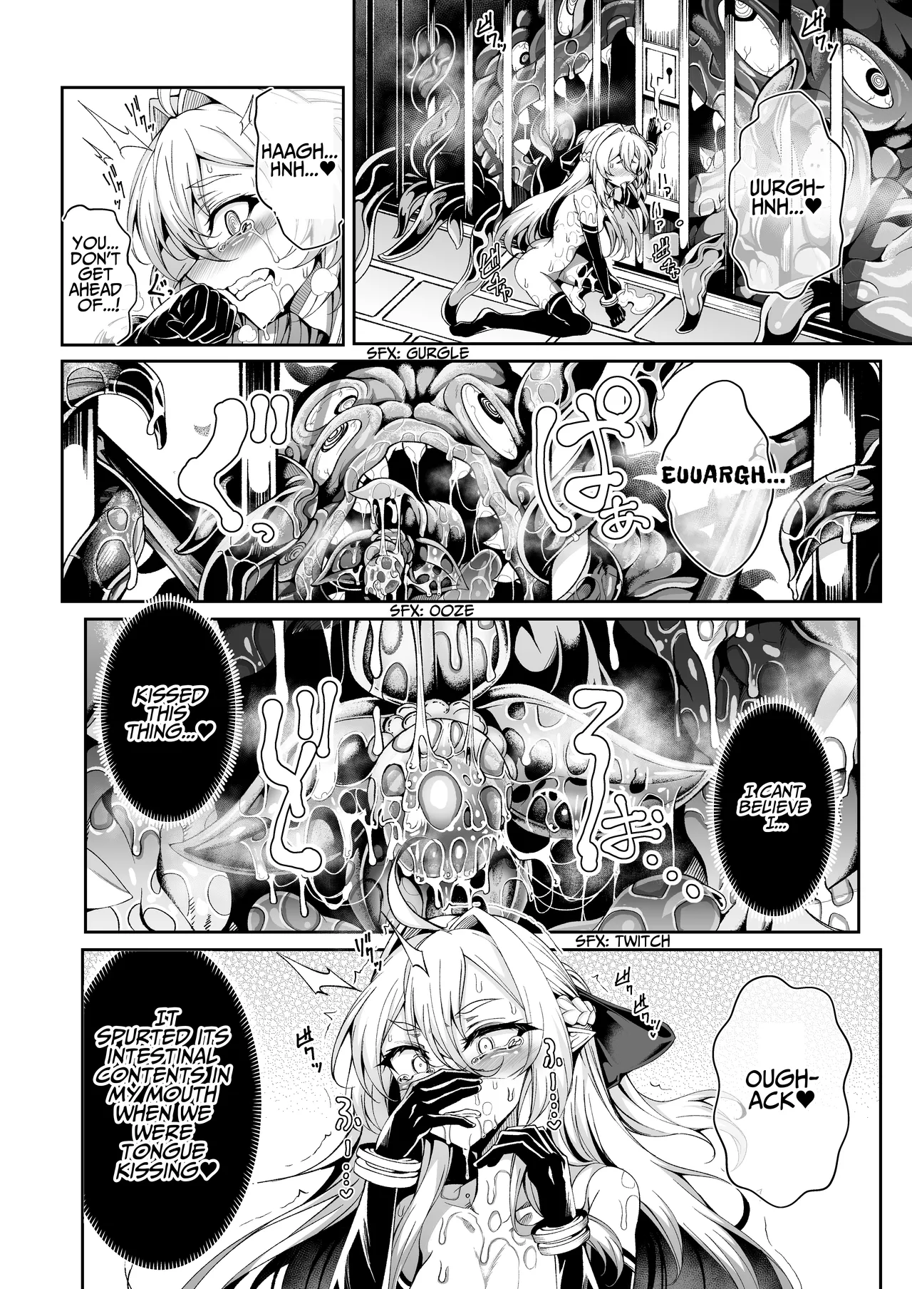 [I'm moralist (Yanagihara Mitsuki, InuSamrai, Hujinon)]Seirei Rougoku Llyeg ~Kikei Mamono to no Jii Koubi ni Tomonau Hametsu Ganbou~ | Llyeg in the Prison of Seminal Servitude ~Death Wish of Abominable and Masturbatory Sex~[English] [grimalkin] Page 9