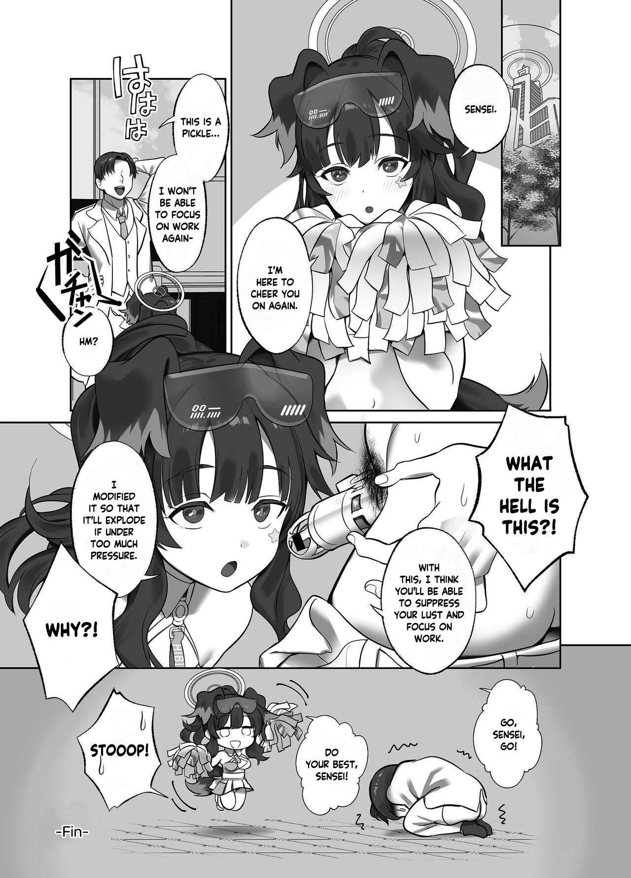 [Nukunukujima (Caffeine Chuudoku)]Ike Ike Sensei Ganbare Ganbare Sensei | Go, Sensei, Go! Do Your Best, Sensei!(Blue Archive) [English] [Douzo Lad Translations] [Digital] Page 18