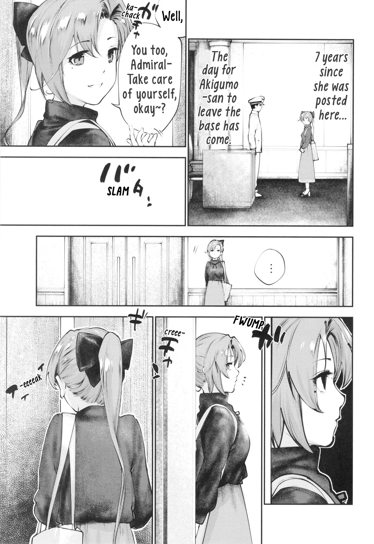 [kitsunenotera (bouko)]Kou demo Shinakya Akigumo-san 25-sai ga Teitoku to Hameru Kikai Isshou Konai desho | If She Doesn’t Do This, 25-Year-Old Akigumo-san Will Never Get the Chance to Fuck the Admiral, Right?(Kantai Collection -KanColle-) [English] [Digital] Page 2