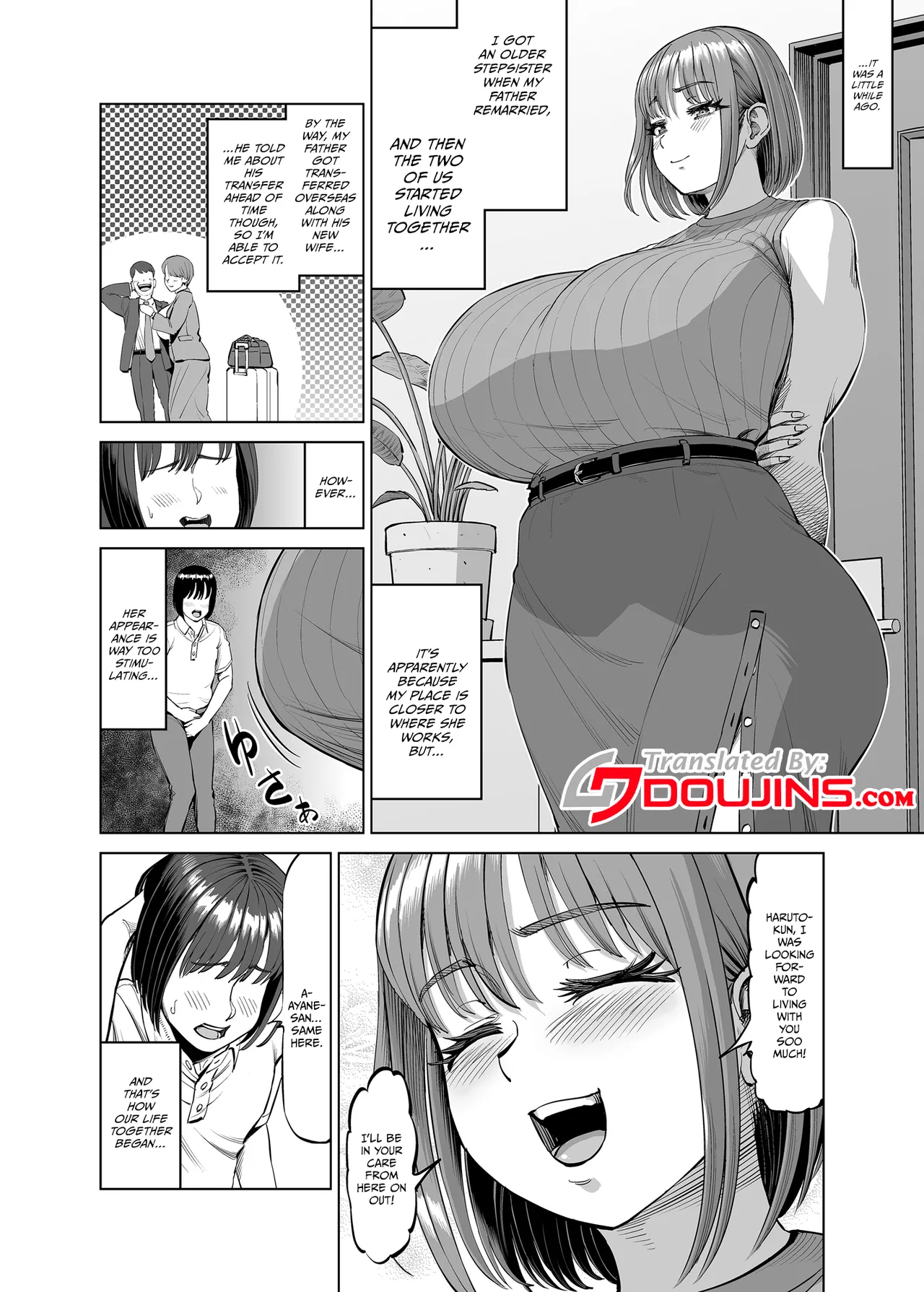 [R Koubou (Ruzi)]Onee-chan to Nakayoshi Seikatsu | Getting Along Well with My Sister[English] {Doujins.com} [Digital] Page 2