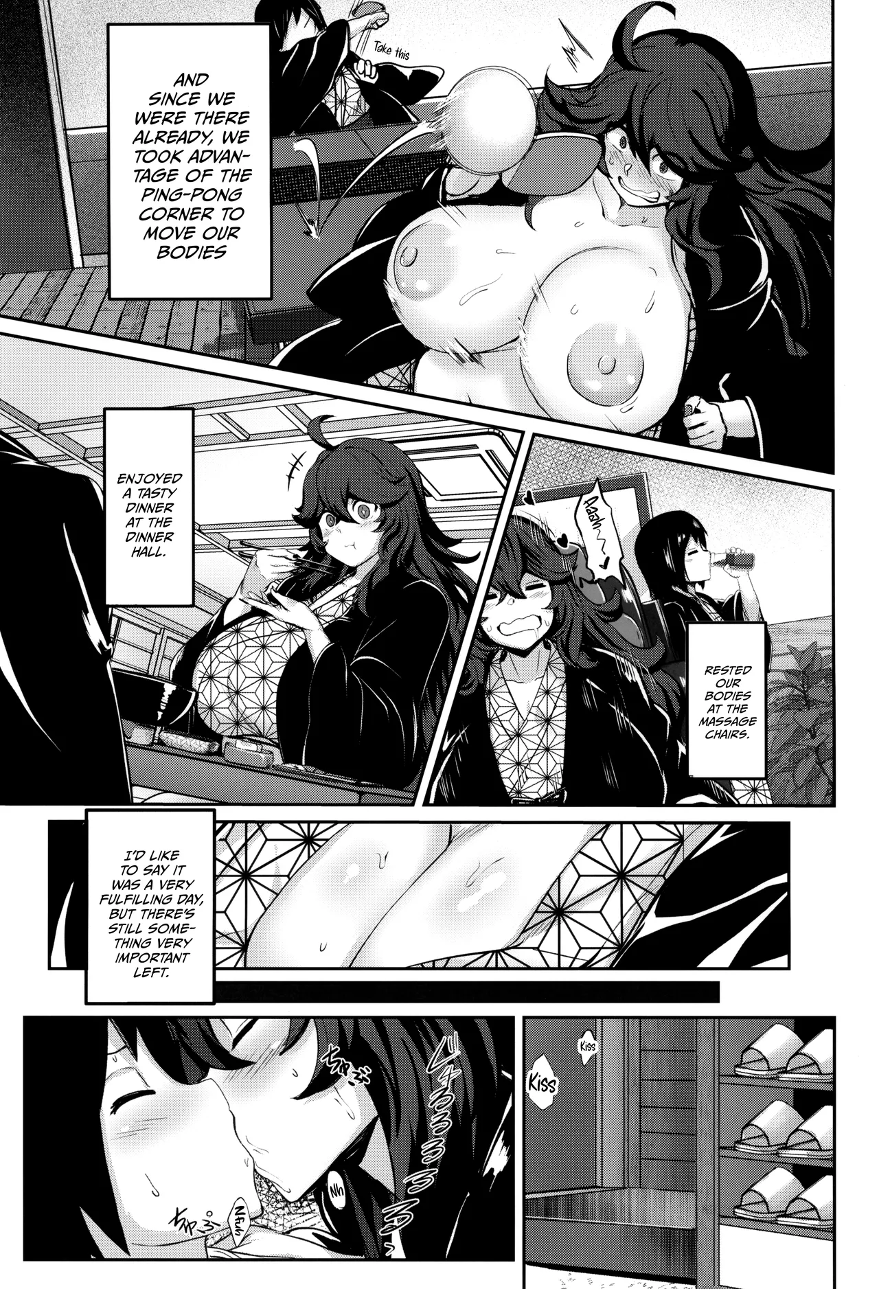 (C105) [Muchi Pani DAYS (Maki Ikazuya)]Occumani-chan no Onsen Life | Hex Maniac's Hot Springs Life(Pokémon) [English] {Doujins.com} Page 17
