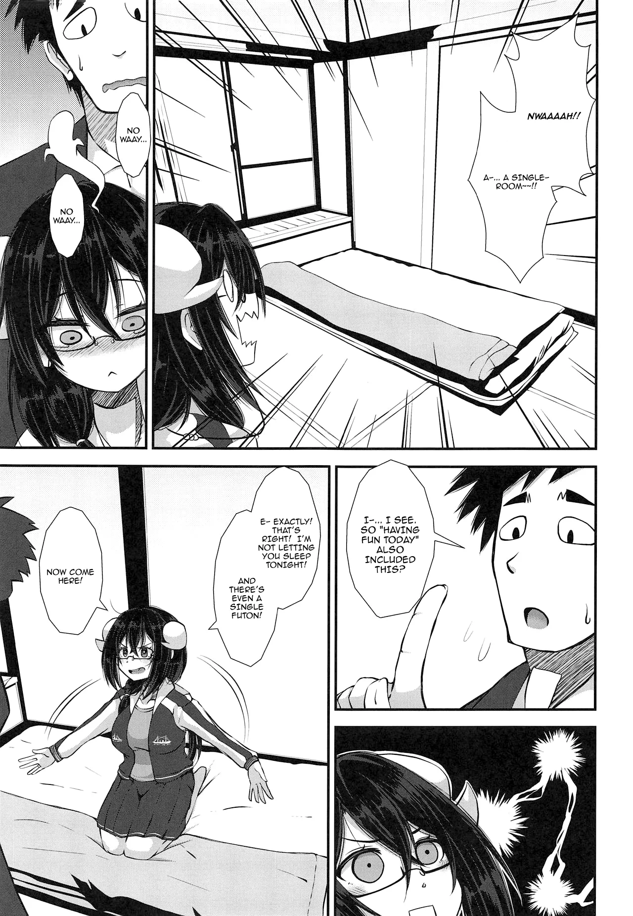 (COMIC1☆15) [Imagawatei (Imagawa Akira)]Mikasa to Yokosuka Daimankitsu! | Thoroughly Enjoying Mikasa and Yokosuka(Azur Lane) [English] {Doujins.com} Page 4