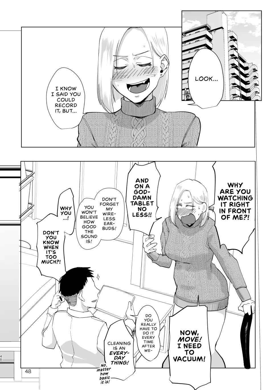 [Sucharaka Knight! (Orita)]Atashi wo…. | Use me...[English] [head empty] [Digital] Page 45