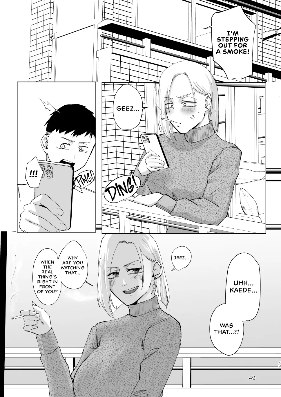 [Sucharaka Knight! (Orita)]Atashi wo…. | Use me...[English] [head empty] [Digital] Page 46