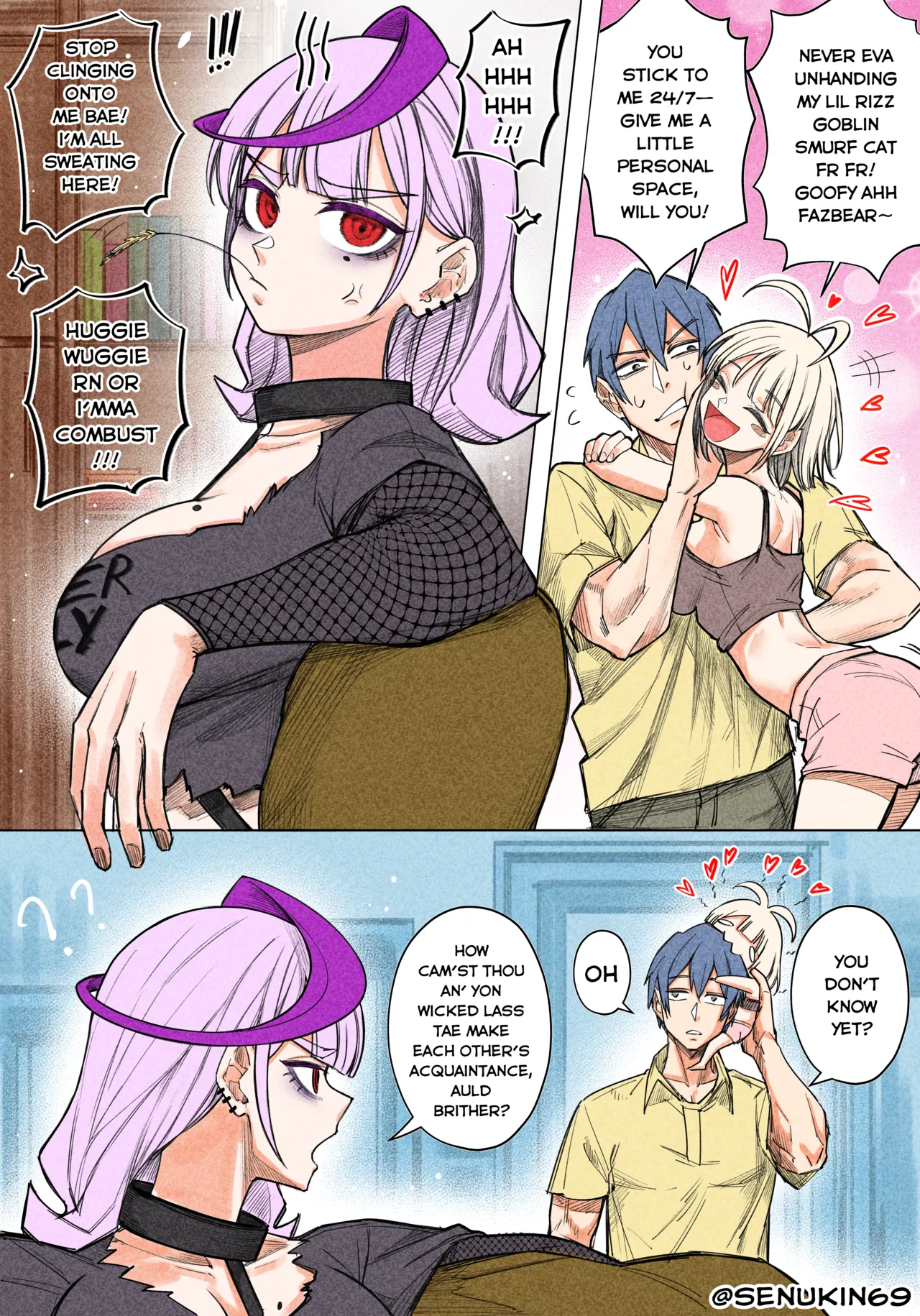 [Senukin]Brainrot Girlfriend[ongoing] Page 58