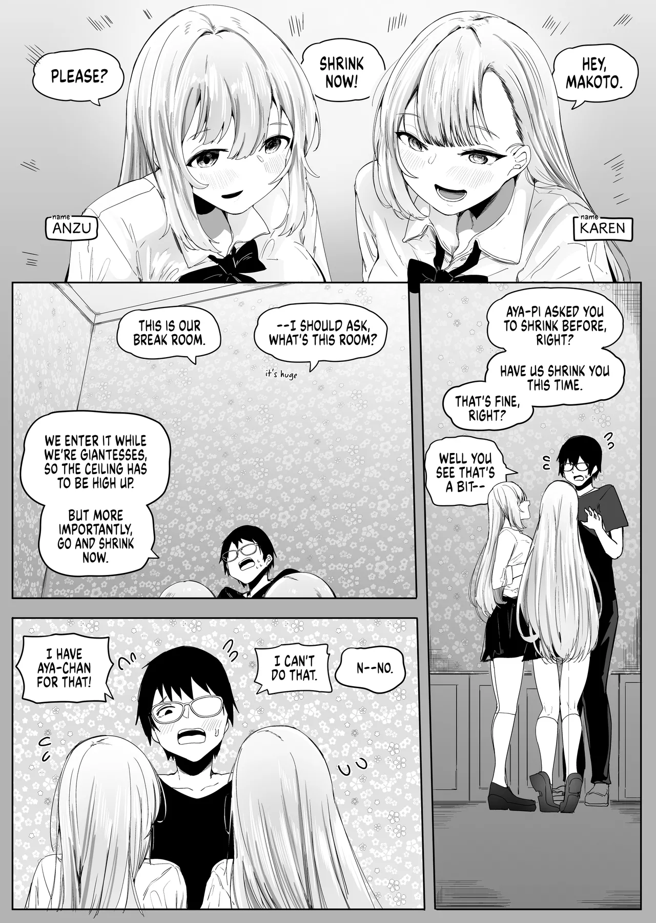 [Marushamo]Omise no Ko ga Minna Ookikute Ai ga Omoi | All the girls in the store are big and yandere[English] Page 30