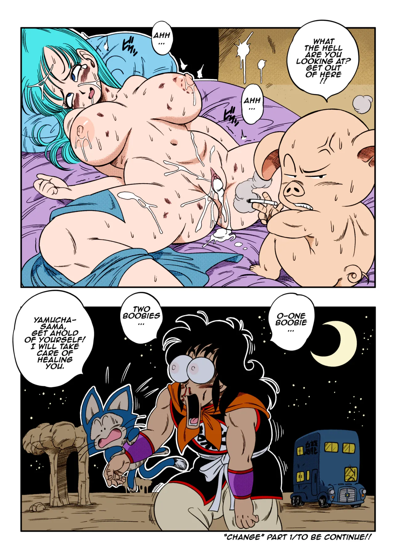 [Yamamoto Doujin (Yamamoto)]Henkatsu! | Change!(Dragon Ball) [English] [Colorized] [Decensored] Page 28