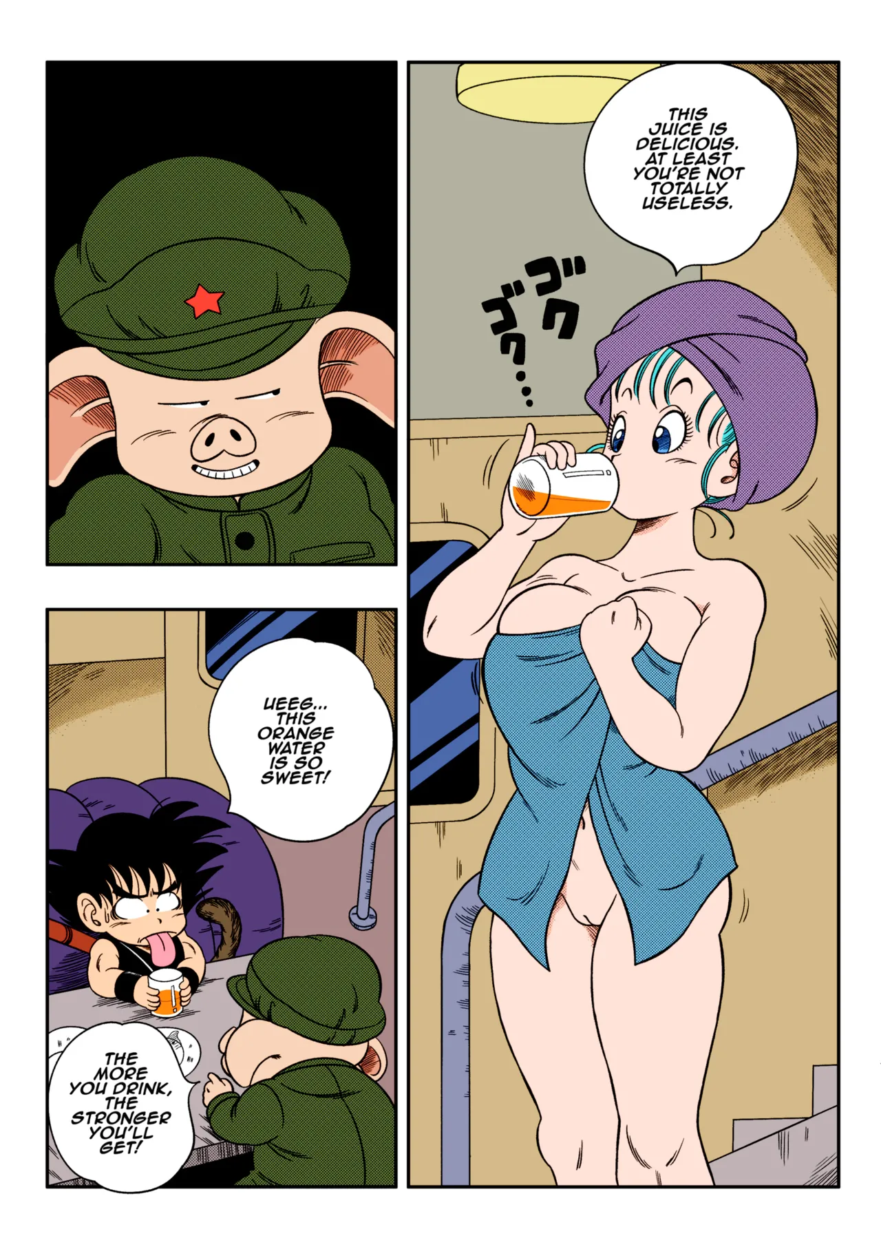 [Yamamoto Doujin (Yamamoto)]Henkatsu! | Change!(Dragon Ball) [English] [Colorized] [Decensored] Page 4