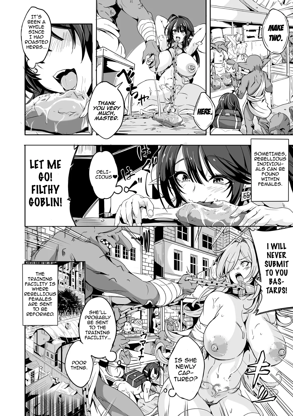 [Kakakaka]Kooni no Kuni no Mesu Elf Bangaihen | Female Elves of the Goblin Country Side Story(Kukkoro Heroines Vol. 40) [English] [Aishi21] [Digital] Page 10