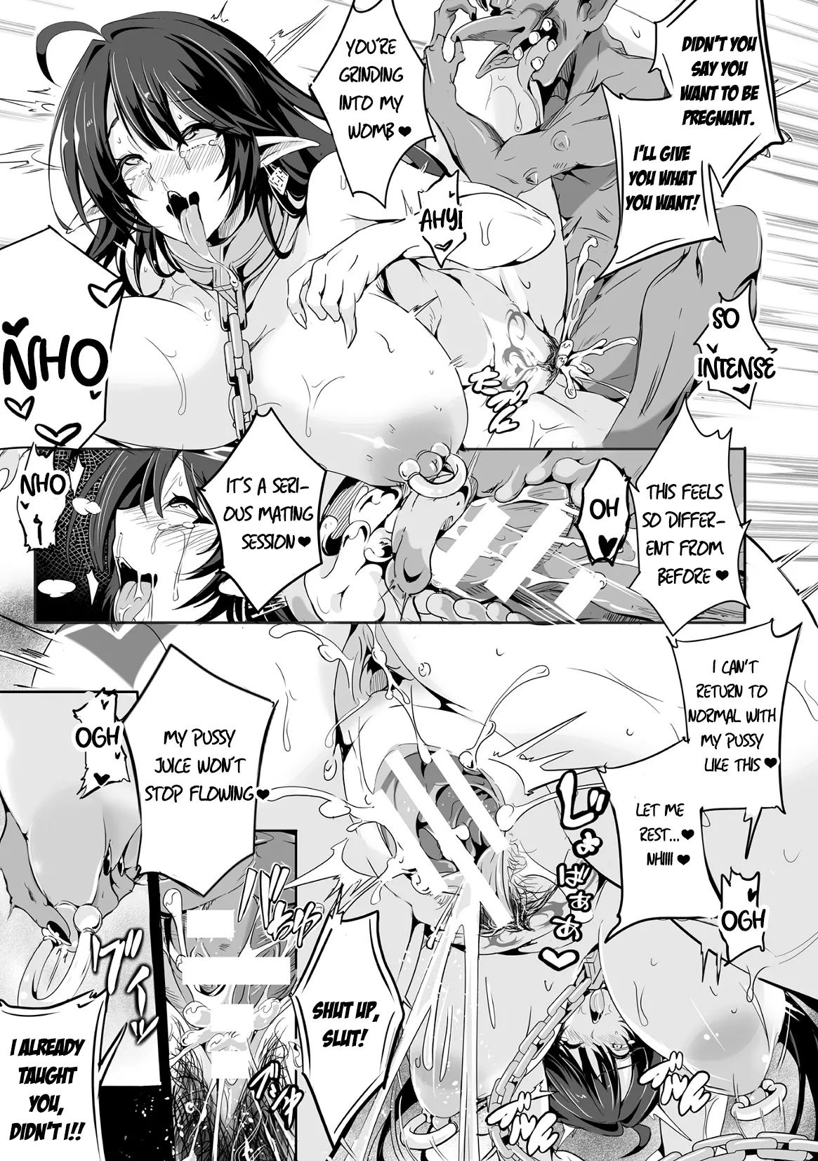 [Kakakaka]Kooni no Kuni no Mesu Elf Bangaihen | Female Elves of the Goblin Country Side Story(Kukkoro Heroines Vol. 40) [English] [Aishi21] [Digital] Page 25