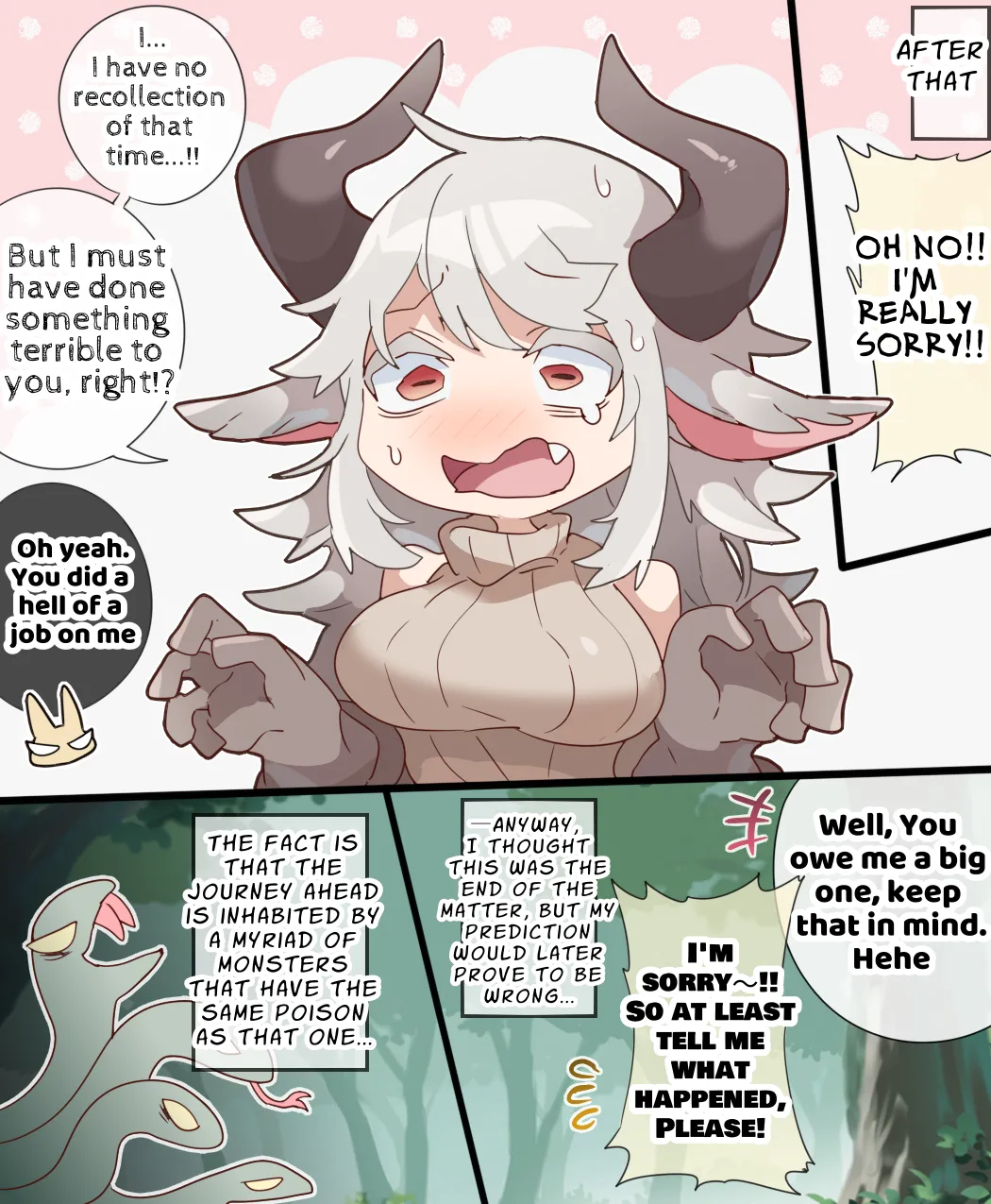[imaat]A vore cartoon about being swallowed whole by a confused fellow giant girl[English/Japanese] Page 7