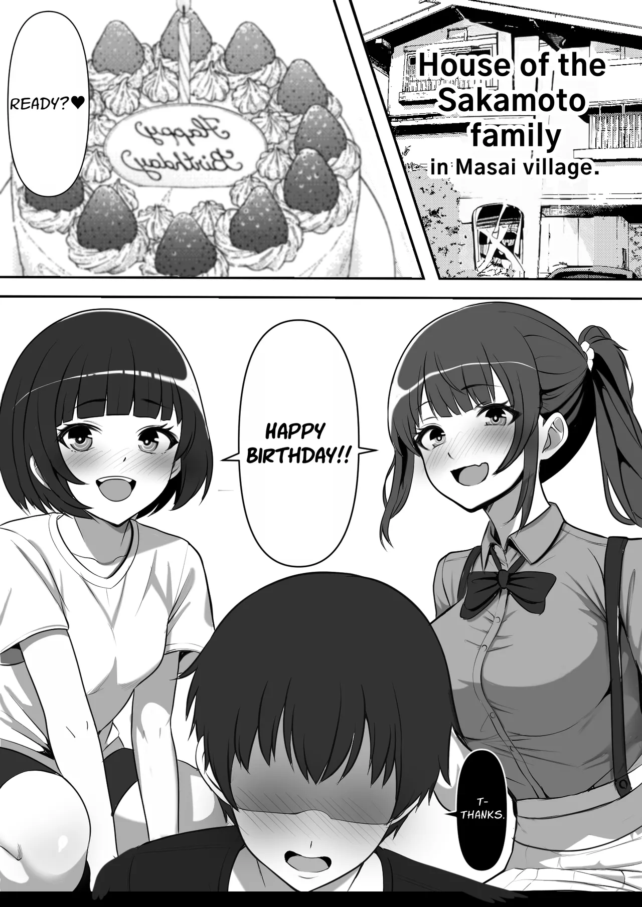 [Furitendou]Mura ni Ikken-dake no Fuuzokuden ni Ittara Osananajimi no Hahaoyashika Inakatta no Daga | When I Went To The One And Only Brothel In Town, My Friend's Mother Was The Only Prostitute There[English] [Solid Rose] Page 3