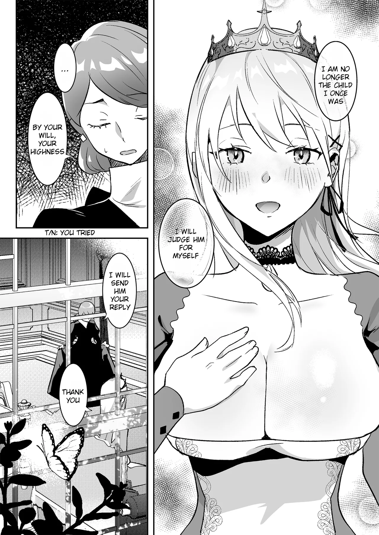 [Yoshida Killy]Oujo Kanraku | Fall of the Princess[English] [Rei Scans] [Digital] Page 8