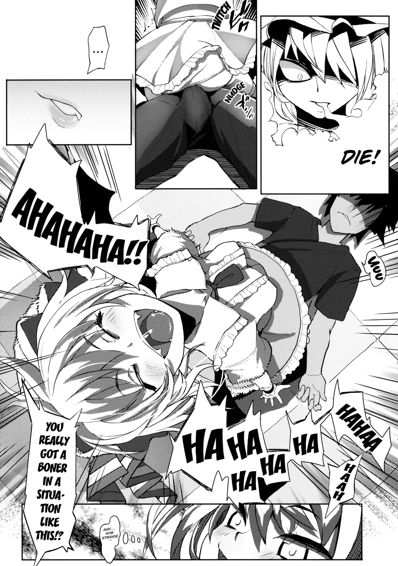 (Reitaisai 10) [Senkou Campanella (Haruhina Murasaki)]Gensoukyou Kouryaku Sakusen - Sakuya, Remilia, Flandre Hen(Touhou Project) [English] [Kuraudo] Page 6
