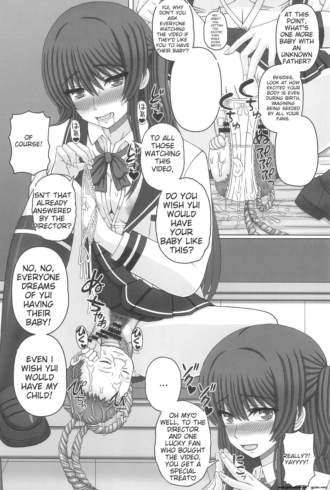 (C102) [Shiawase Kyouwakoku (Shiawase no Katachi)]Iinchou wa Class no Ninshin Pet 4[English] Page 28