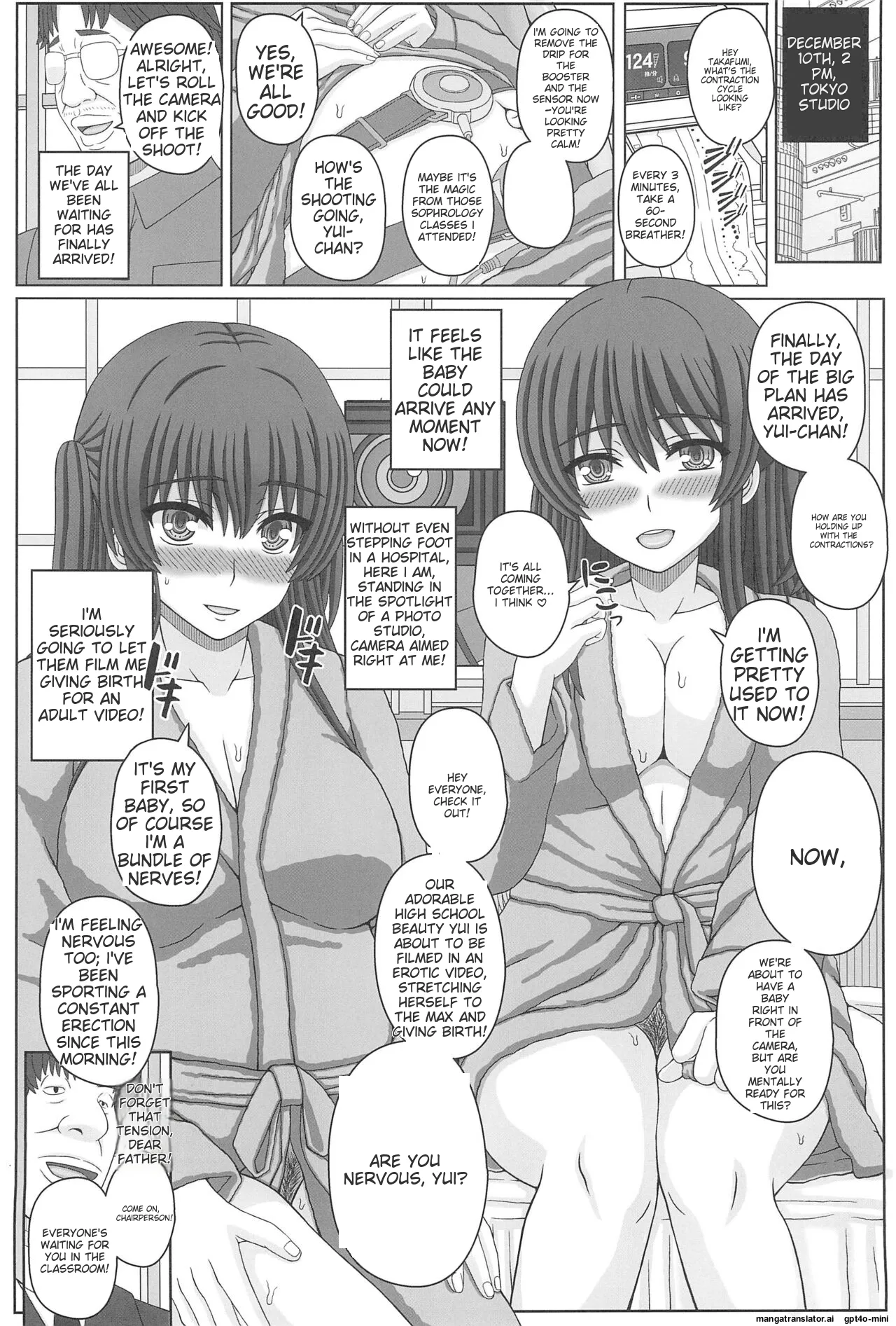 (C102) [Shiawase Kyouwakoku (Shiawase no Katachi)]Iinchou wa Class no Ninshin Pet 4[English] Page 8