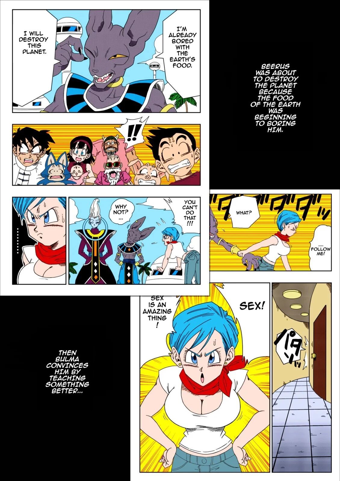 [Yamamoto]No One Disobeys Beerus!(Dragon Ball Super) [English] [Uncensored] Page 2