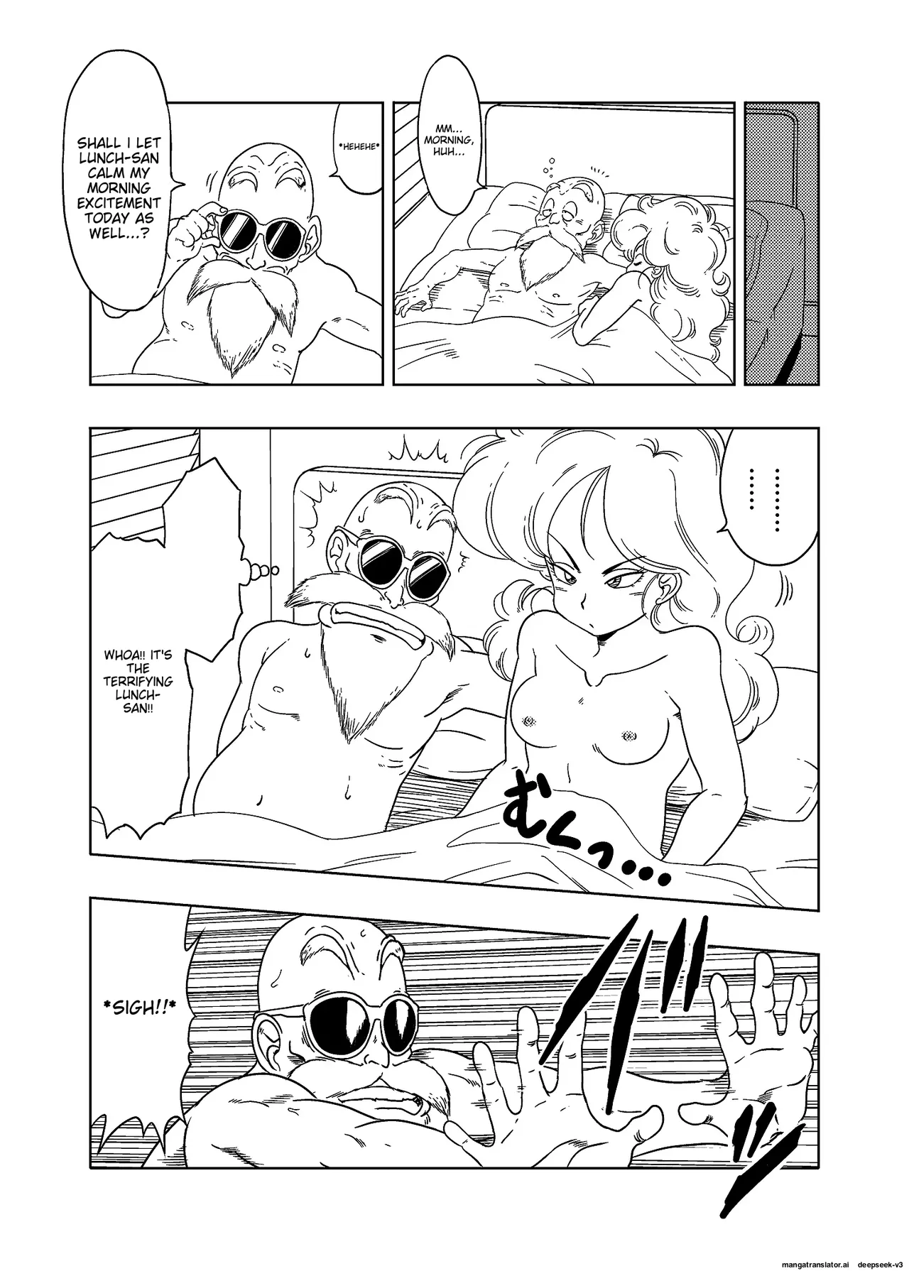 [Old School Academy (Amedama Akihito)]DB-X Kame Sennin x Lunch Hen(Dragon Ball Z) [English] Page 17