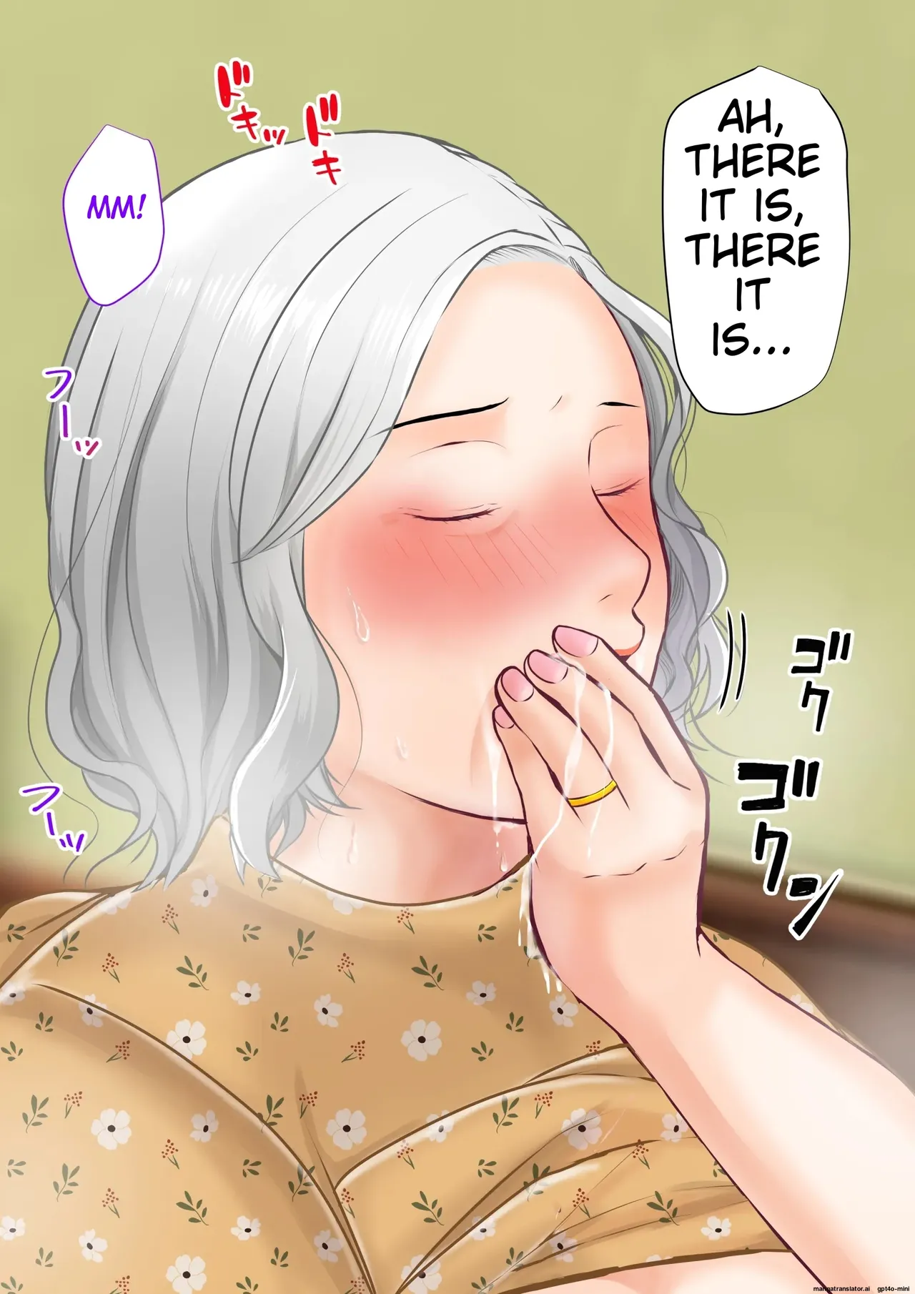 [Popotto Denki Ichigouten]The story of how I picked up a plump and sexy old woman and made her my wife | Nanpa shita Geki Muchimuchi Body Babaa o Yome ni Shita Hanashi Page 40