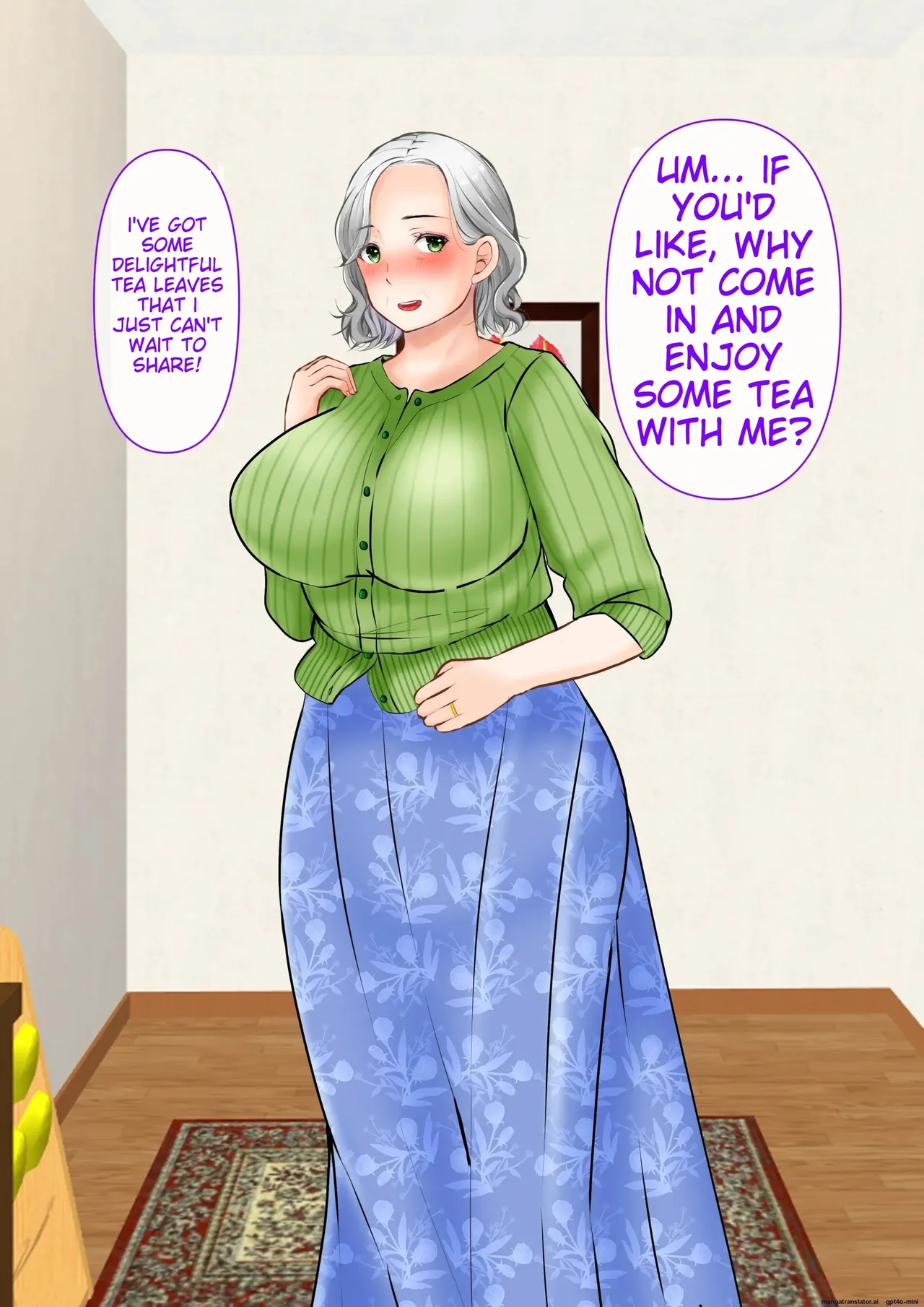 [Popotto Denki Ichigouten]The story of how I picked up a plump and sexy old woman and made her my wife | Nanpa shita Geki Muchimuchi Body Babaa o Yome ni Shita Hanashi Page 52