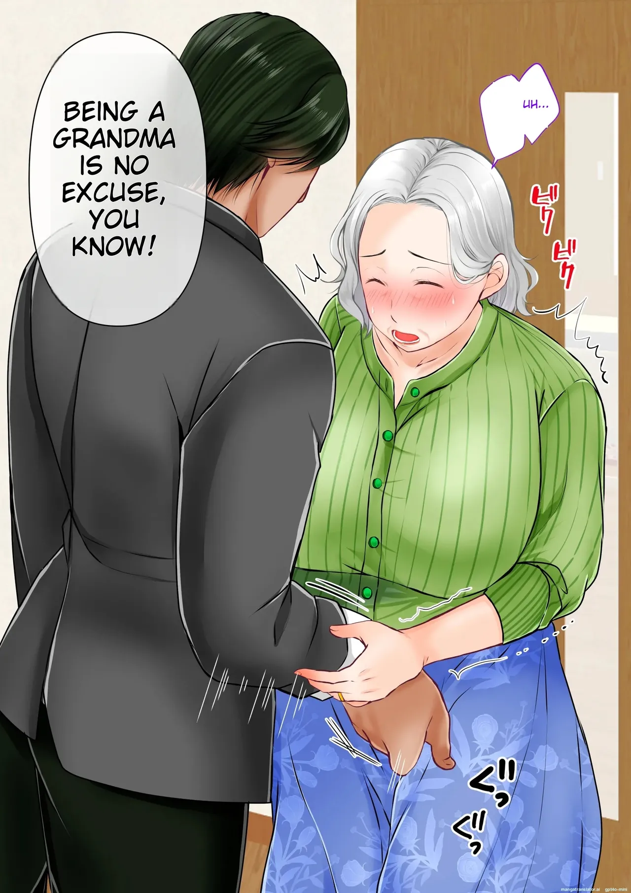 [Popotto Denki Ichigouten]The story of how I picked up a plump and sexy old woman and made her my wife | Nanpa shita Geki Muchimuchi Body Babaa o Yome ni Shita Hanashi Page 54