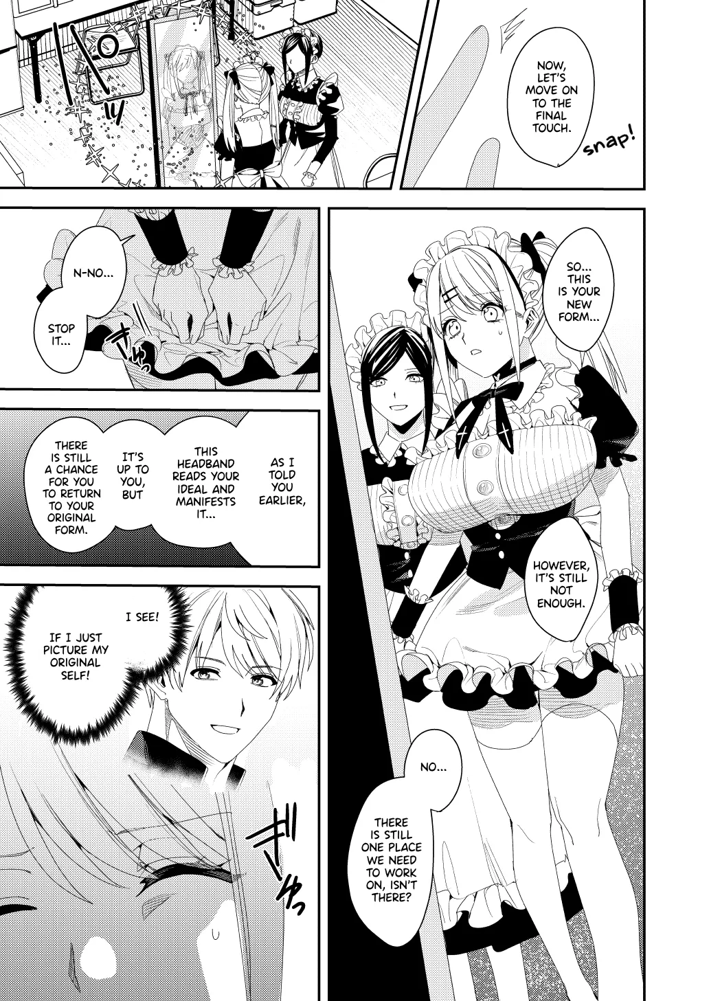 [Amuai Okashi Seisakusho (Betty)]Sekuhara Kyaku wa Maid ni shite Gohoushi Saseyo | Harasser Turned Maid Is Made to Service[English] Page 12