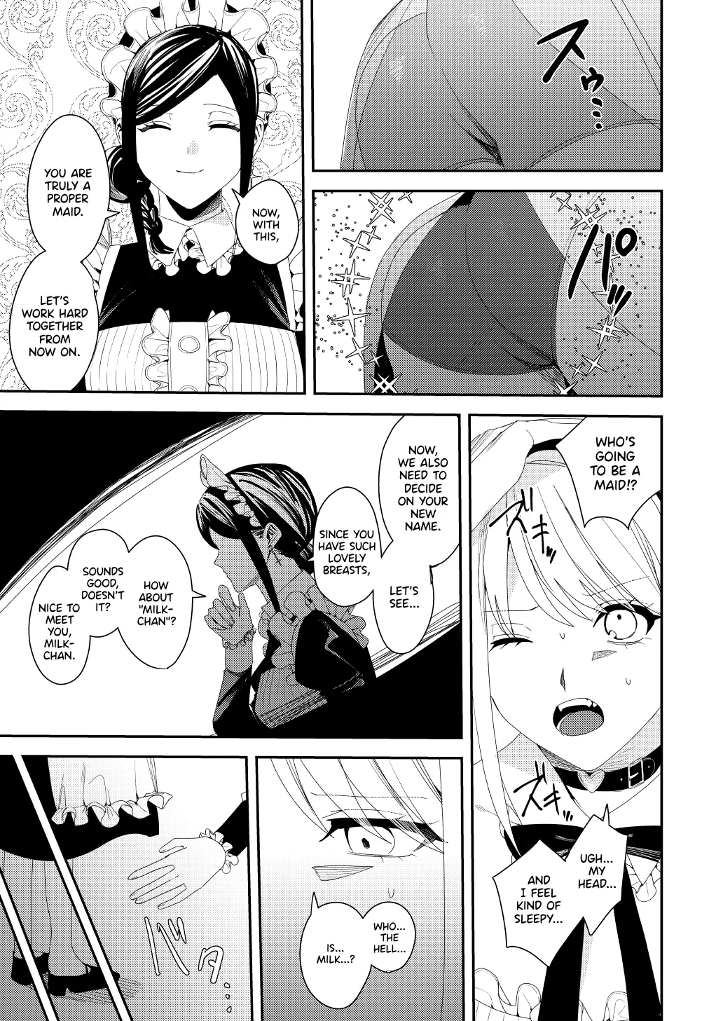 [Amuai Okashi Seisakusho (Betty)]Sekuhara Kyaku wa Maid ni shite Gohoushi Saseyo | Harasser Turned Maid Is Made to Service[English] Page 16