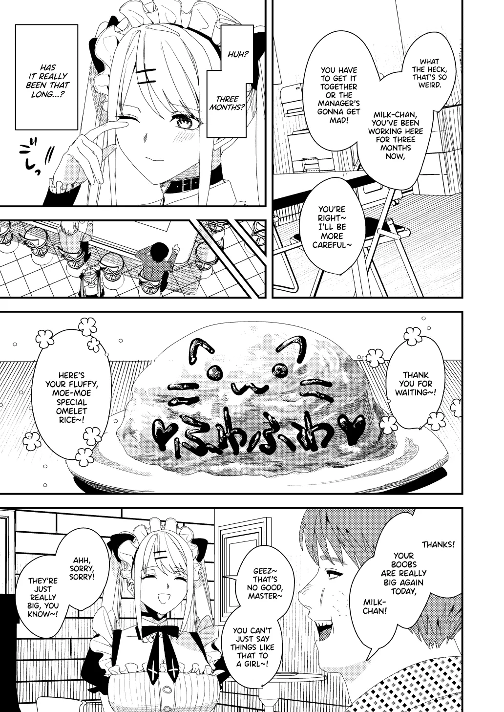 [Amuai Okashi Seisakusho (Betty)]Sekuhara Kyaku wa Maid ni shite Gohoushi Saseyo | Harasser Turned Maid Is Made to Service[English] Page 18