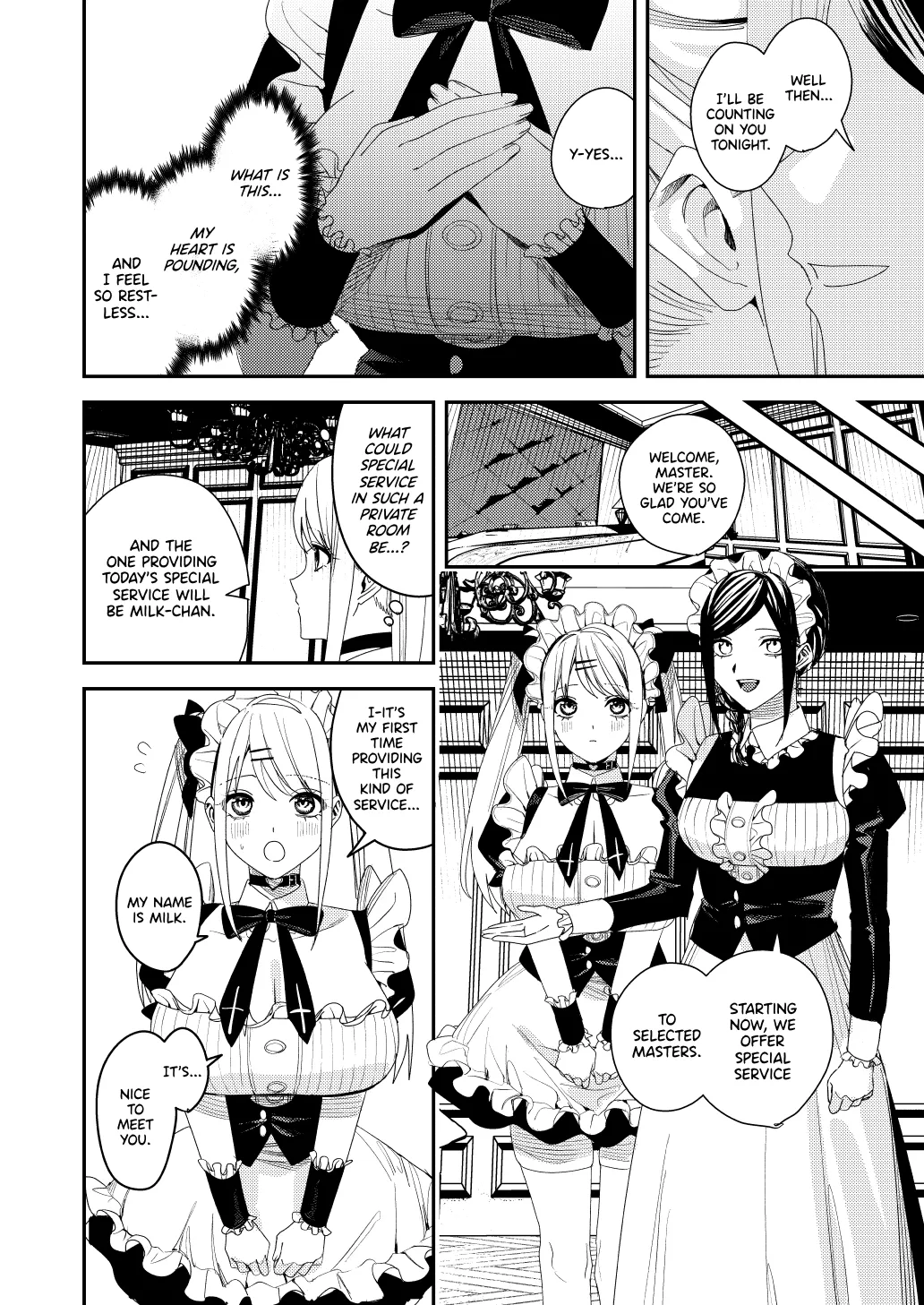 [Amuai Okashi Seisakusho (Betty)]Sekuhara Kyaku wa Maid ni shite Gohoushi Saseyo | Harasser Turned Maid Is Made to Service[English] Page 21