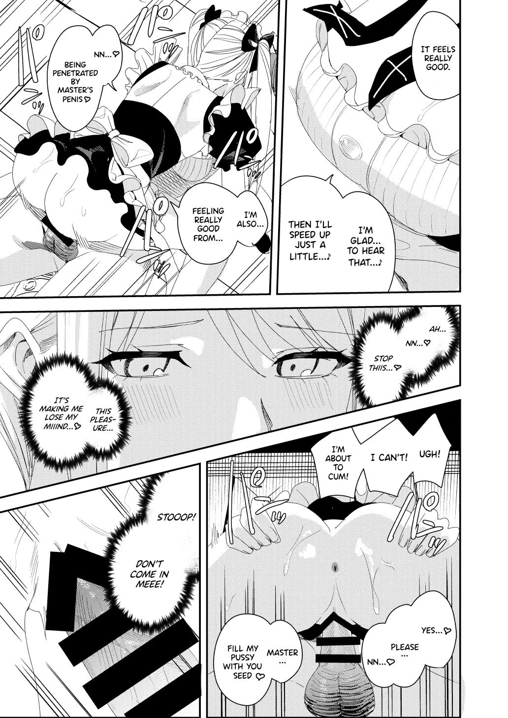 [Amuai Okashi Seisakusho (Betty)]Sekuhara Kyaku wa Maid ni shite Gohoushi Saseyo | Harasser Turned Maid Is Made to Service[English] Page 30