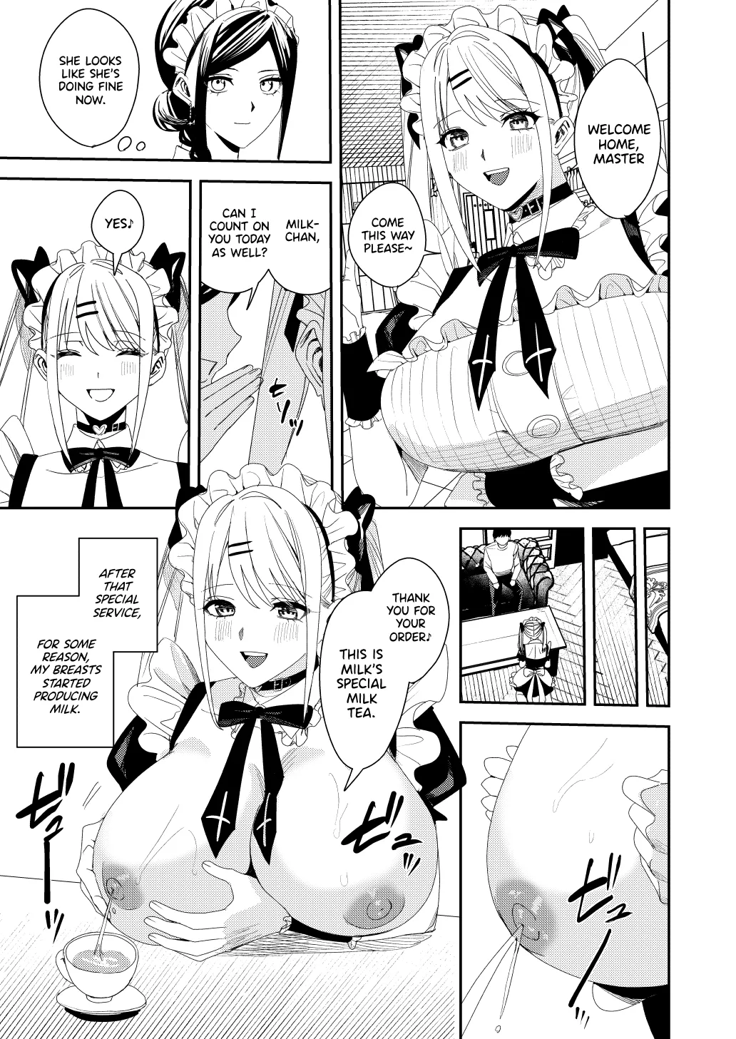 [Amuai Okashi Seisakusho (Betty)]Sekuhara Kyaku wa Maid ni shite Gohoushi Saseyo | Harasser Turned Maid Is Made to Service[English] Page 34