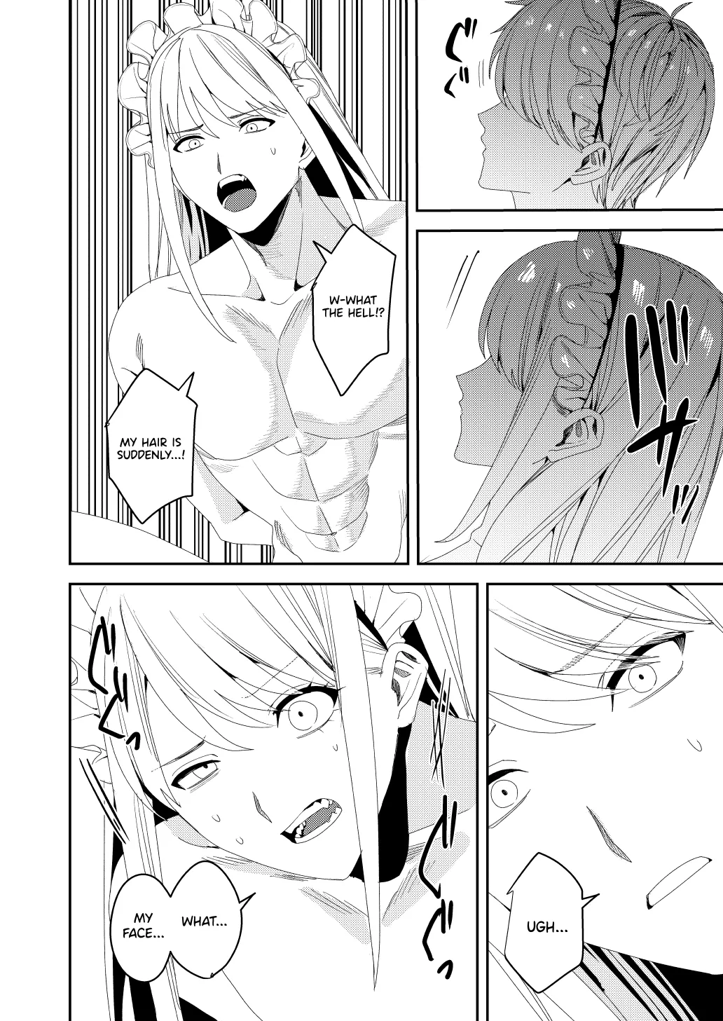 [Amuai Okashi Seisakusho (Betty)]Sekuhara Kyaku wa Maid ni shite Gohoushi Saseyo | Harasser Turned Maid Is Made to Service[English] Page 7
