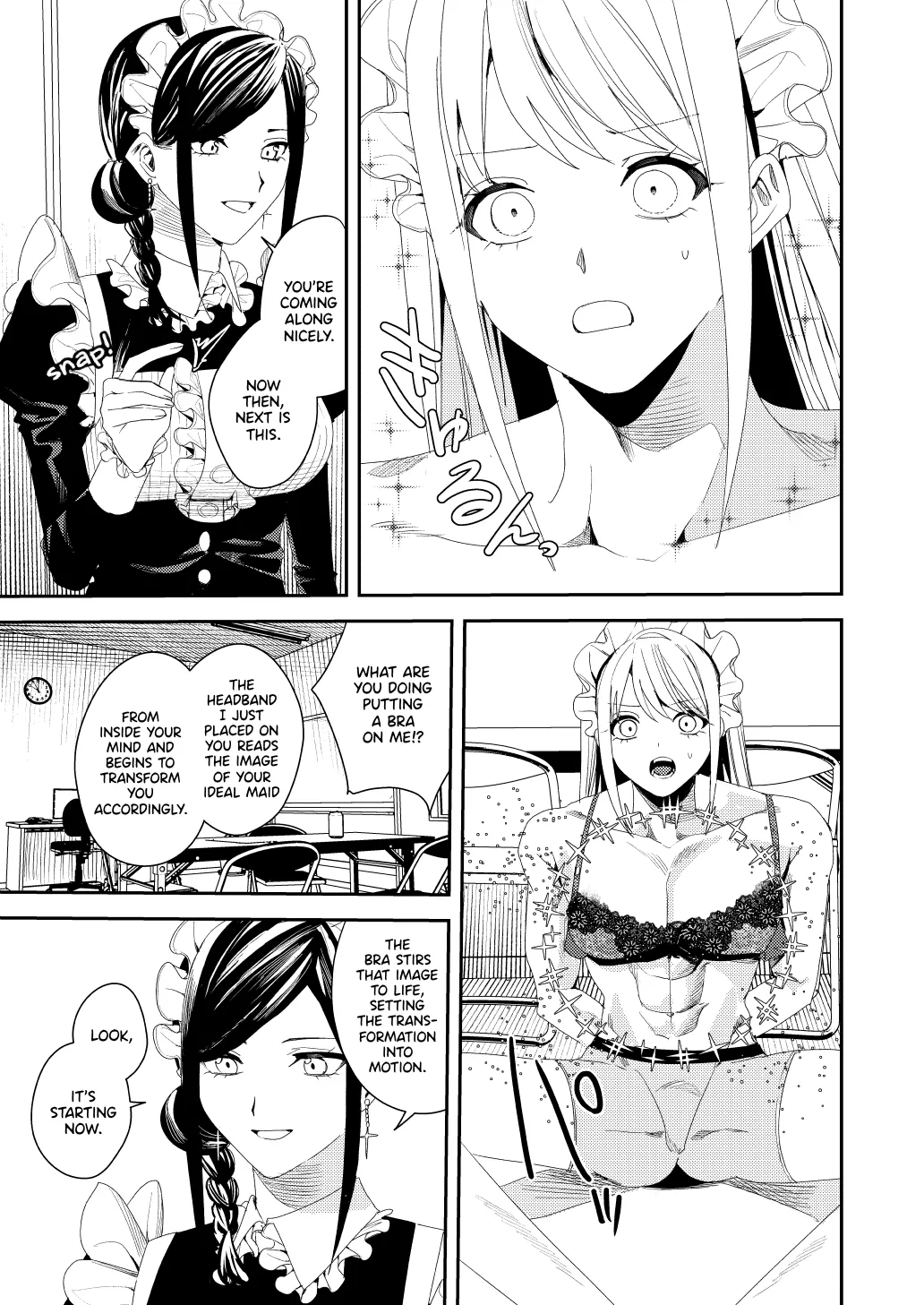 [Amuai Okashi Seisakusho (Betty)]Sekuhara Kyaku wa Maid ni shite Gohoushi Saseyo | Harasser Turned Maid Is Made to Service[English] Page 8