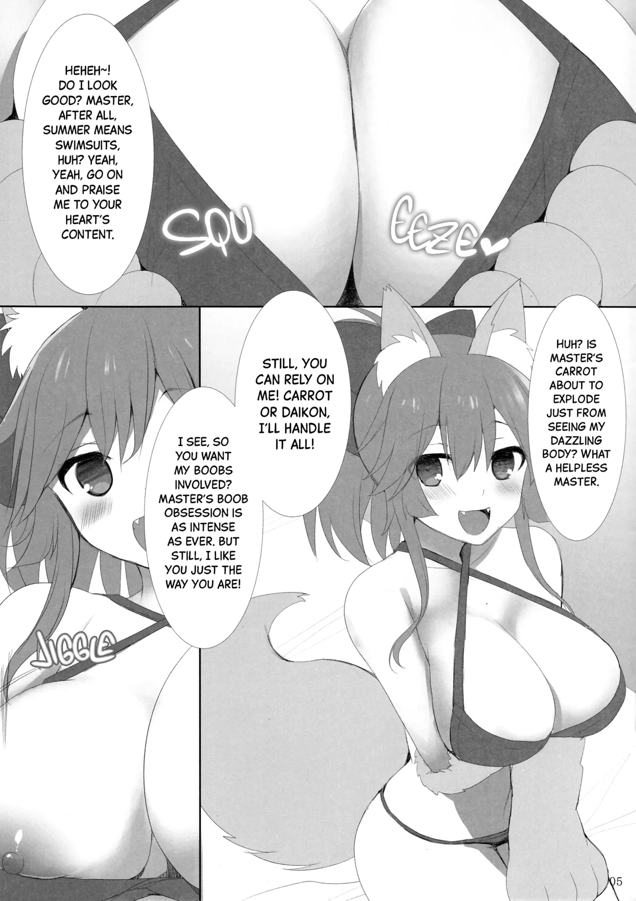 (C96) [TOYBOX, Kujira Logic (Kurikara, Kujiran)]Keiyakusho no Wana ni Hamari Chinchin o Hasamu Dagitsune | Dumb Foxes getting Caught in a Contract Trap and Ending Up Squeezing Dicks(Fate/Grand Order) [English] [Black Grimoires] Page 5