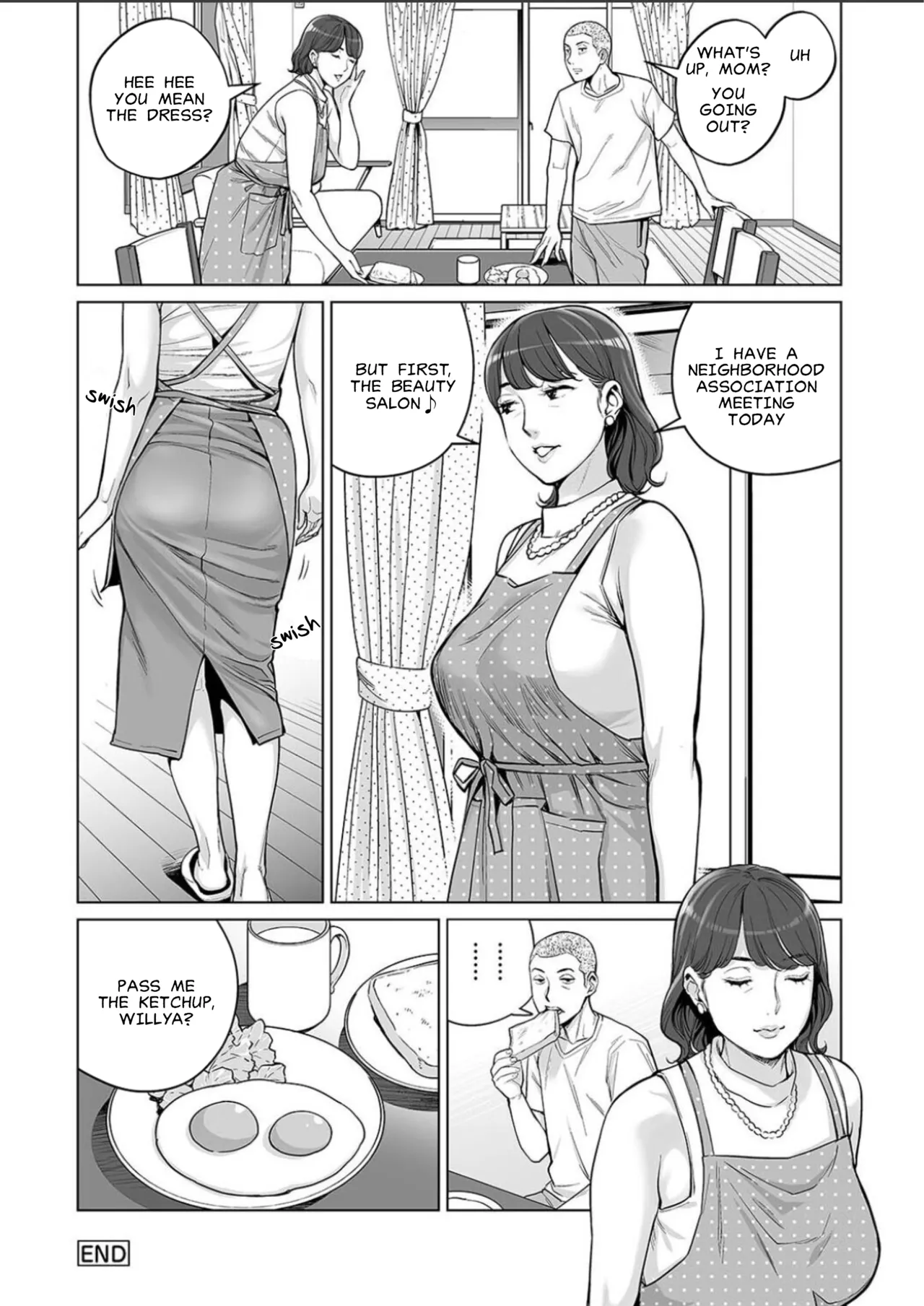 [HGT Labo]Takashi no Haha mo Yappari Sukebe deshita. | Takashi's Mom Is Also A Dirty Slut(Karamizakari Anthology) [English] [MisterJ167] Page 13