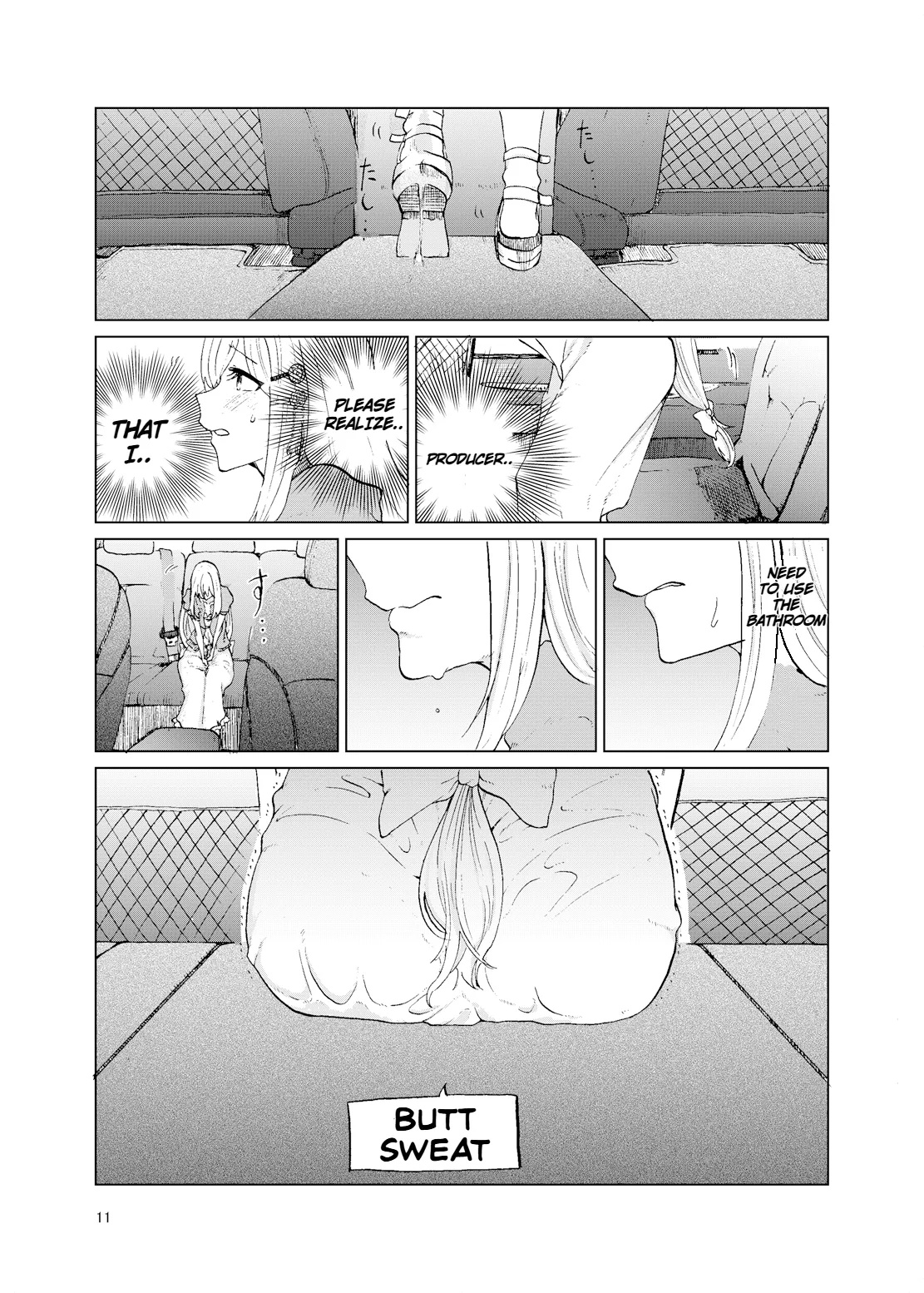 (C93) [Tukimi Atelier (KURUTSUKI)]TOILET side：tsumugi(THE IDOLM@STER MILLION LIVE!) [English] Page 9