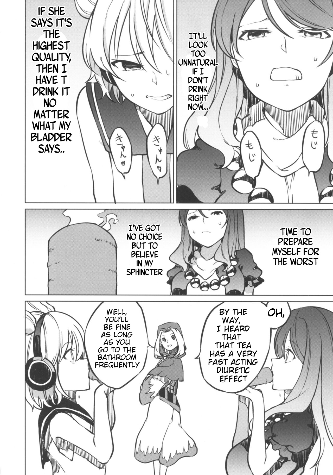 (Shuuki Reitaisai 4) [Tukimi Atelier (KURUTSUKI)]Toire ni ikitai! Hijiri desuga(Touhou Project) [English] Page 10