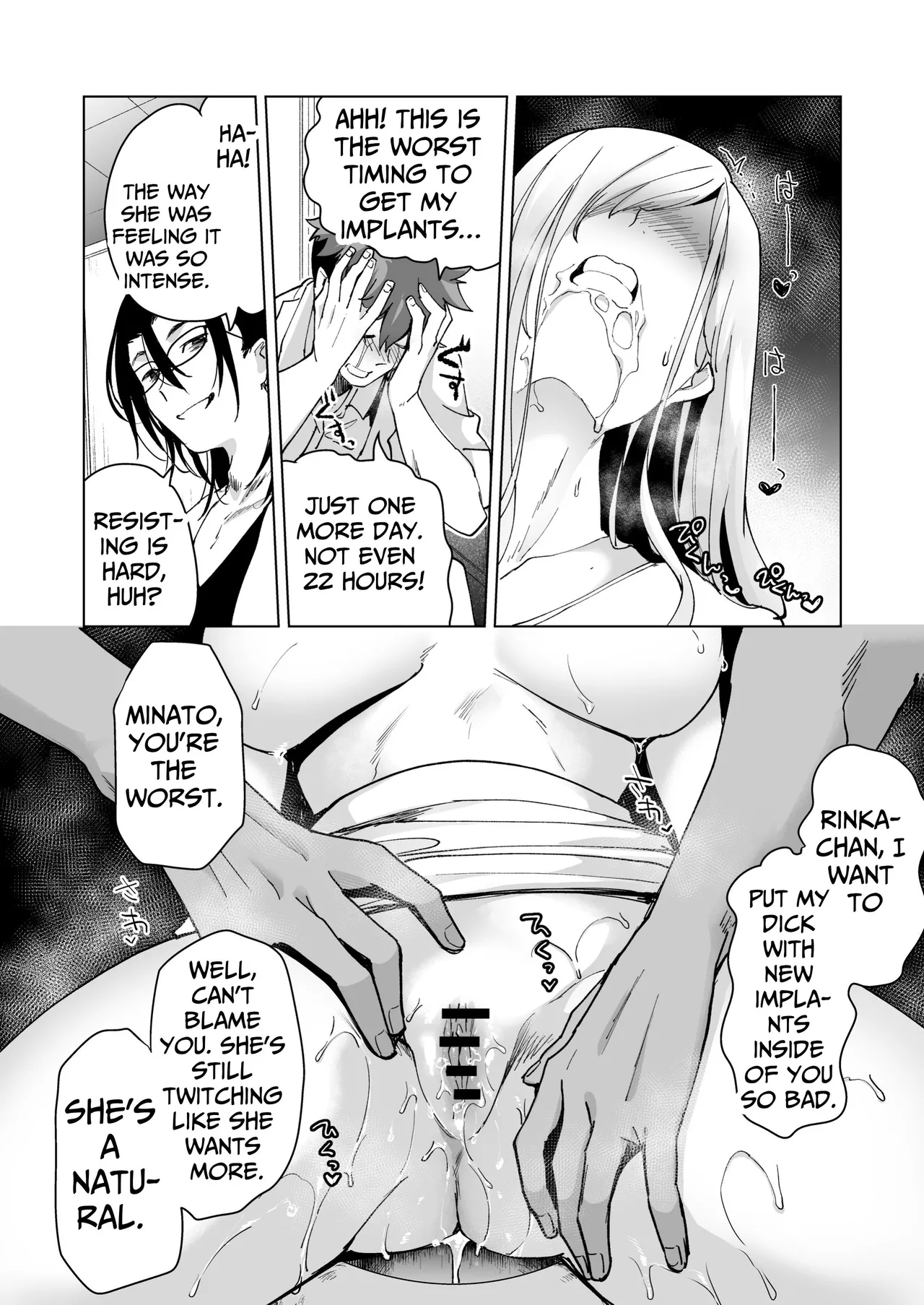 [Face Look Ponpon (Mogiri Ochigi)]Ai Gangu no Onna ~Tokumei Kaihatsu-bu no Otoko Futari ni Gangu ni Sarete Rinri ga Houkai~ | Turned into a Sex Toy?! Goodbye Morals!! Product Testing for the Secret R&D Department[English] [Kabedon] Page 100