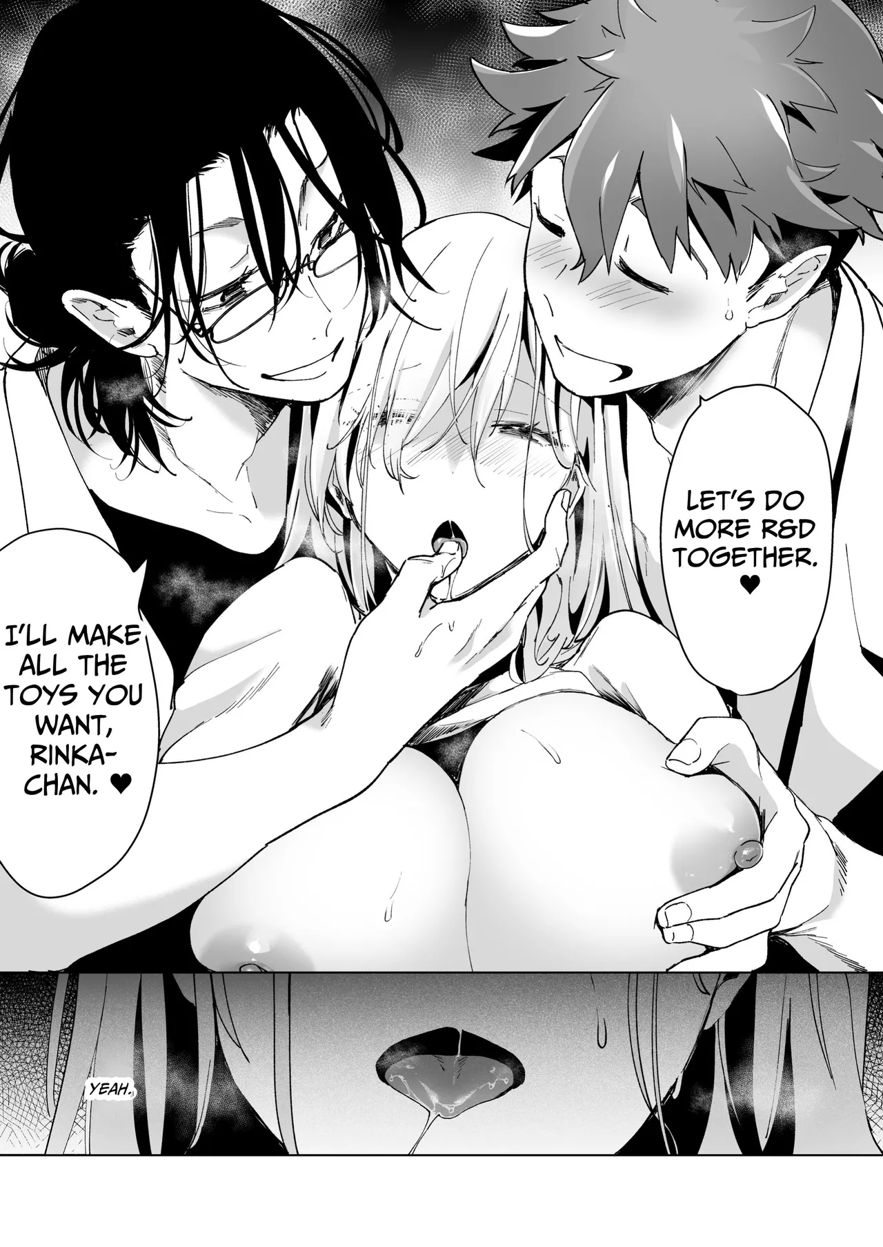[Face Look Ponpon (Mogiri Ochigi)]Ai Gangu no Onna ~Tokumei Kaihatsu-bu no Otoko Futari ni Gangu ni Sarete Rinri ga Houkai~ | Turned into a Sex Toy?! Goodbye Morals!! Product Testing for the Secret R&D Department[English] [Kabedon] Page 101