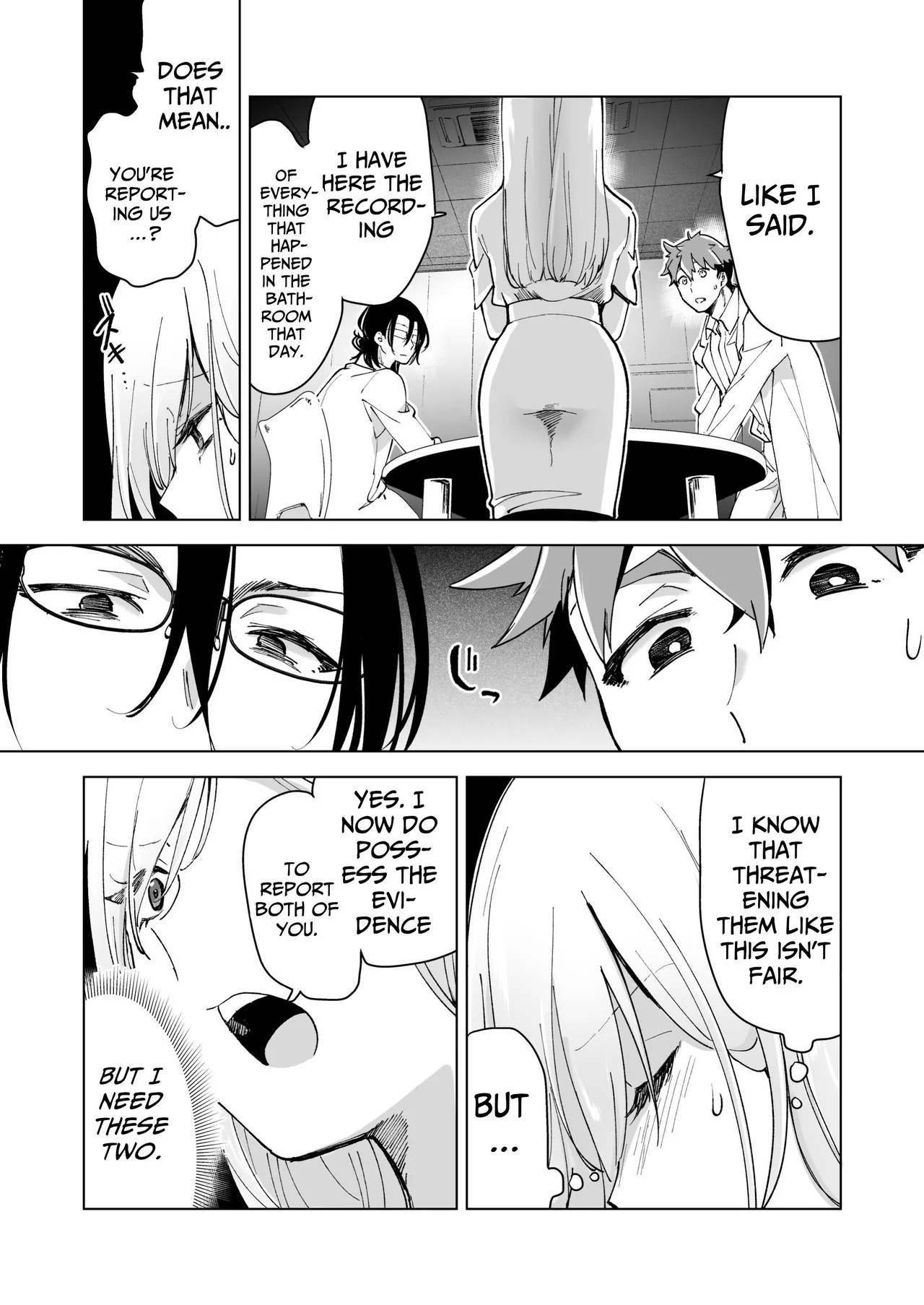 [Face Look Ponpon (Mogiri Ochigi)]Ai Gangu no Onna ~Tokumei Kaihatsu-bu no Otoko Futari ni Gangu ni Sarete Rinri ga Houkai~ | Turned into a Sex Toy?! Goodbye Morals!! Product Testing for the Secret R&D Department[English] [Kabedon] Page 104