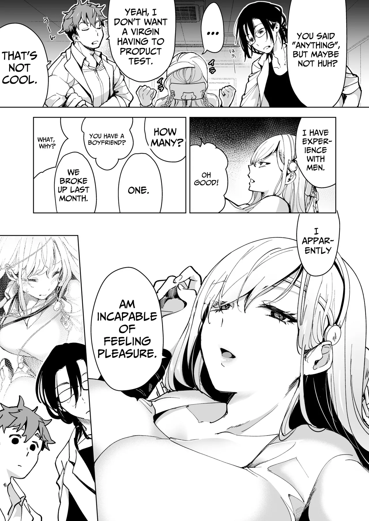 [Face Look Ponpon (Mogiri Ochigi)]Ai Gangu no Onna ~Tokumei Kaihatsu-bu no Otoko Futari ni Gangu ni Sarete Rinri ga Houkai~ | Turned into a Sex Toy?! Goodbye Morals!! Product Testing for the Secret R&D Department[English] [Kabedon] Page 23