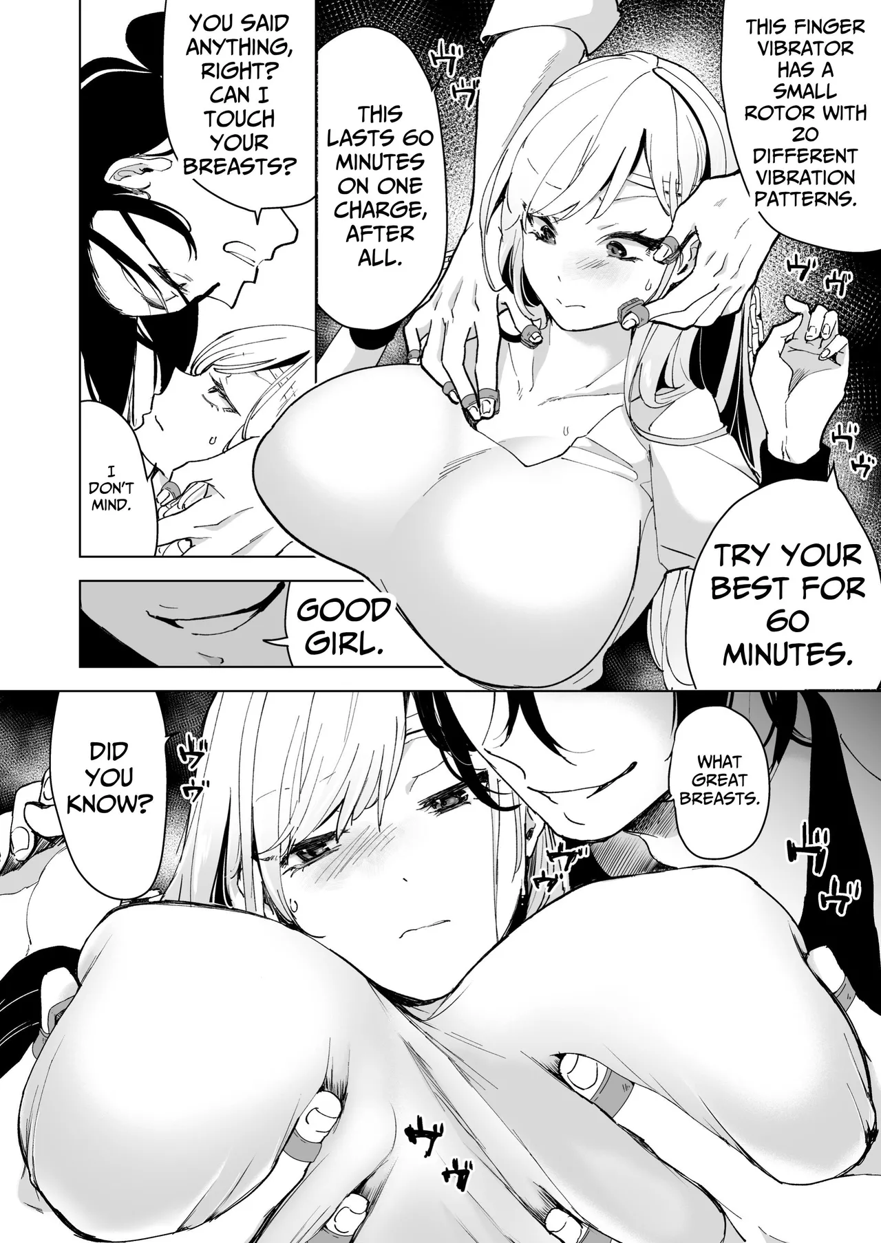 [Face Look Ponpon (Mogiri Ochigi)]Ai Gangu no Onna ~Tokumei Kaihatsu-bu no Otoko Futari ni Gangu ni Sarete Rinri ga Houkai~ | Turned into a Sex Toy?! Goodbye Morals!! Product Testing for the Secret R&D Department[English] [Kabedon] Page 26