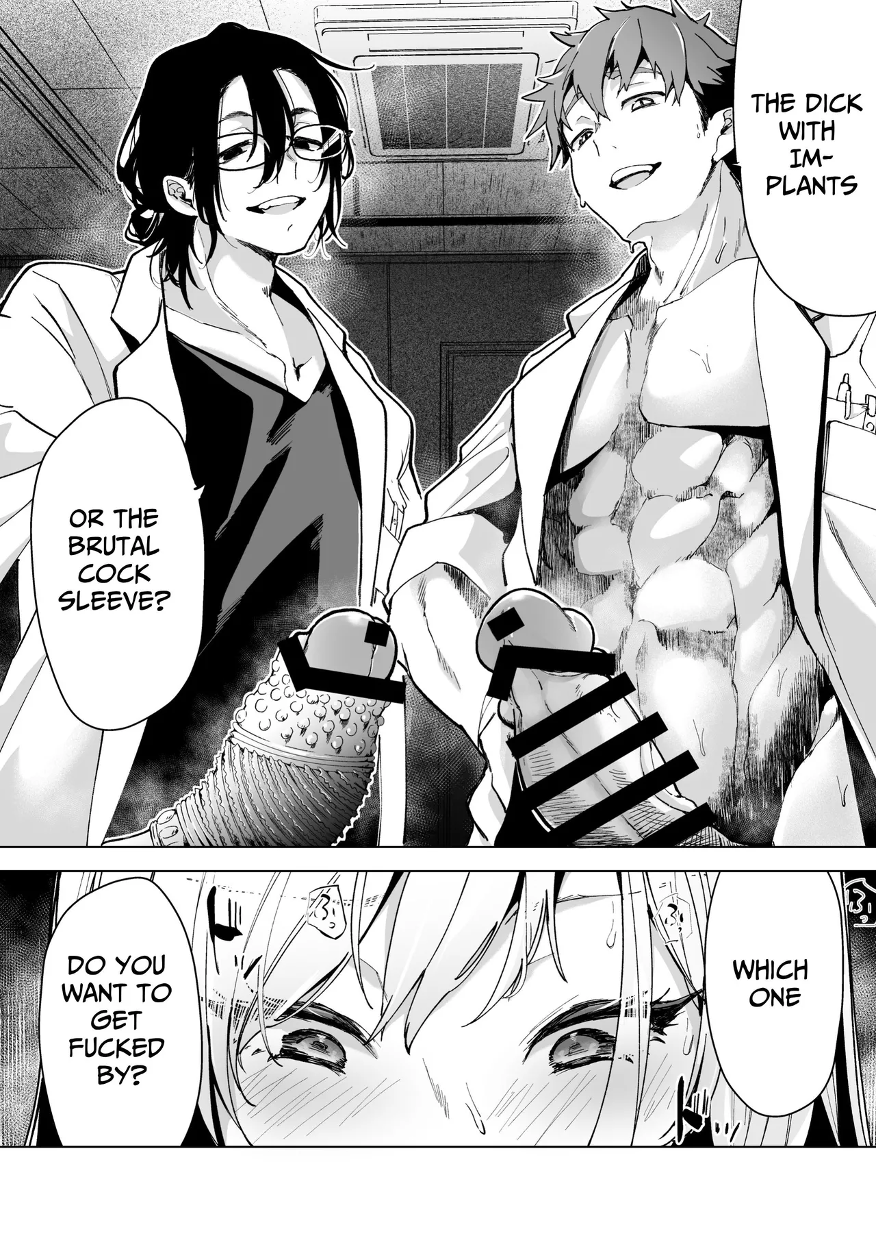 [Face Look Ponpon (Mogiri Ochigi)]Ai Gangu no Onna ~Tokumei Kaihatsu-bu no Otoko Futari ni Gangu ni Sarete Rinri ga Houkai~ | Turned into a Sex Toy?! Goodbye Morals!! Product Testing for the Secret R&D Department[English] [Kabedon] Page 3