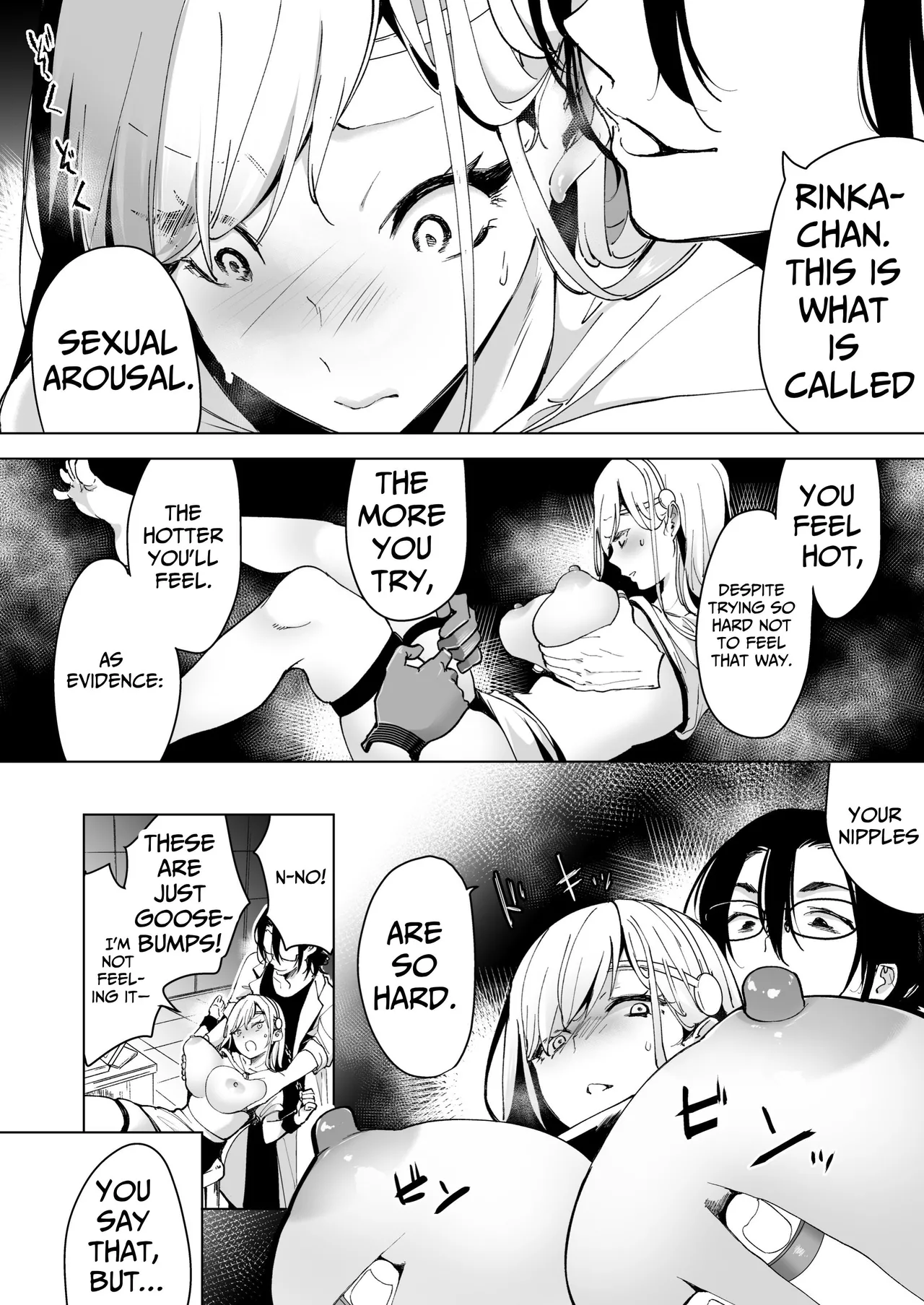 [Face Look Ponpon (Mogiri Ochigi)]Ai Gangu no Onna ~Tokumei Kaihatsu-bu no Otoko Futari ni Gangu ni Sarete Rinri ga Houkai~ | Turned into a Sex Toy?! Goodbye Morals!! Product Testing for the Secret R&D Department[English] [Kabedon] Page 34