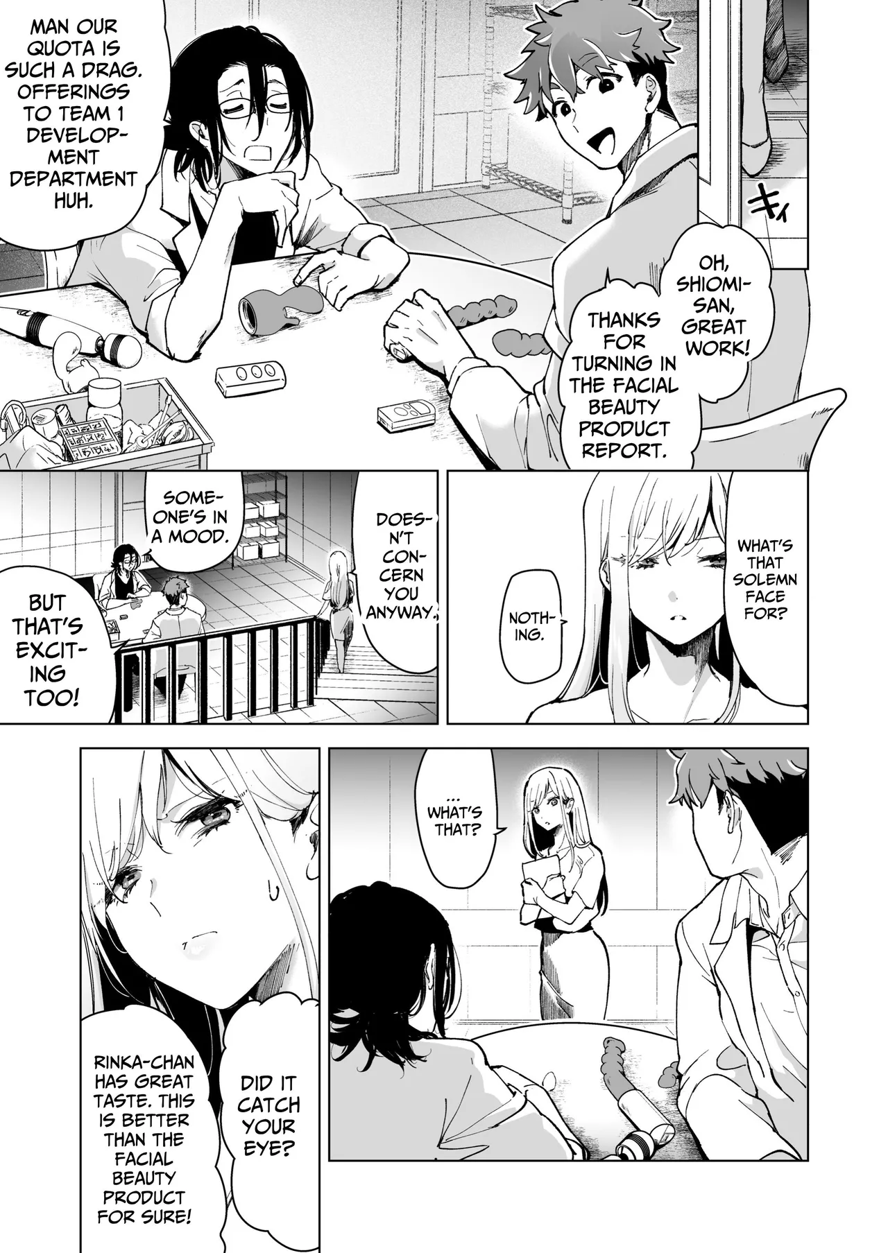 [Face Look Ponpon (Mogiri Ochigi)]Ai Gangu no Onna ~Tokumei Kaihatsu-bu no Otoko Futari ni Gangu ni Sarete Rinri ga Houkai~ | Turned into a Sex Toy?! Goodbye Morals!! Product Testing for the Secret R&D Department[English] [Kabedon] Page 67