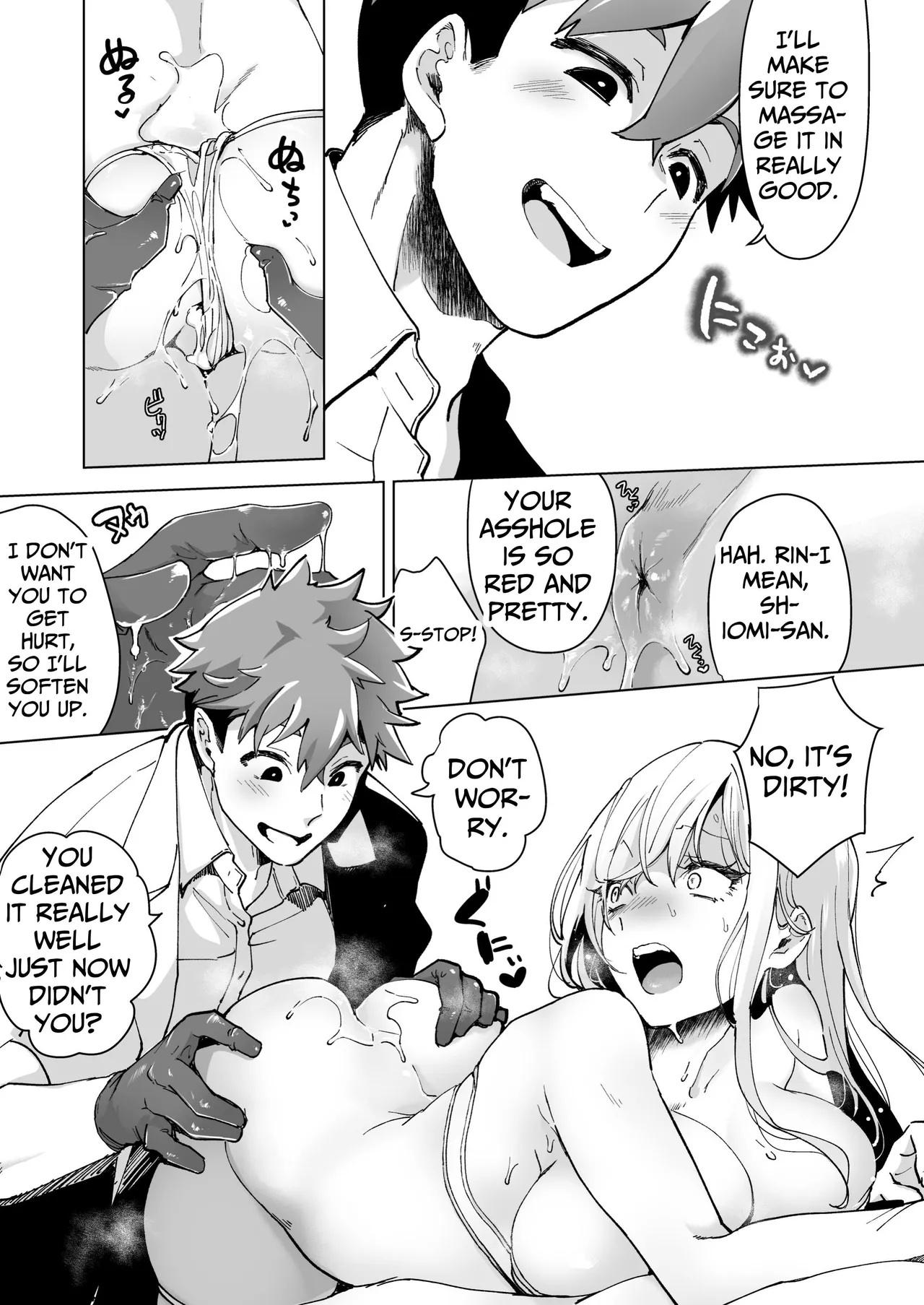 [Face Look Ponpon (Mogiri Ochigi)]Ai Gangu no Onna ~Tokumei Kaihatsu-bu no Otoko Futari ni Gangu ni Sarete Rinri ga Houkai~ | Turned into a Sex Toy?! Goodbye Morals!! Product Testing for the Secret R&D Department[English] [Kabedon] Page 71