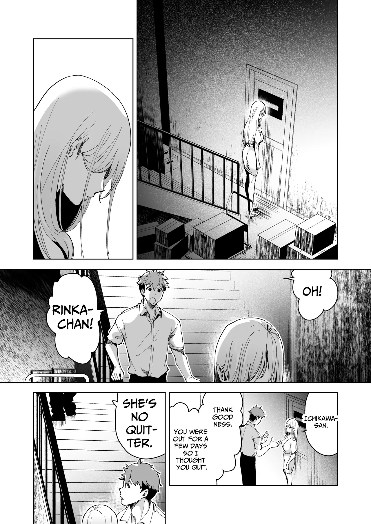 [Face Look Ponpon (Mogiri Ochigi)]Ai Gangu no Onna ~Tokumei Kaihatsu-bu no Otoko Futari ni Gangu ni Sarete Rinri ga Houkai~ | Turned into a Sex Toy?! Goodbye Morals!! Product Testing for the Secret R&D Department[English] [Kabedon] Page 89