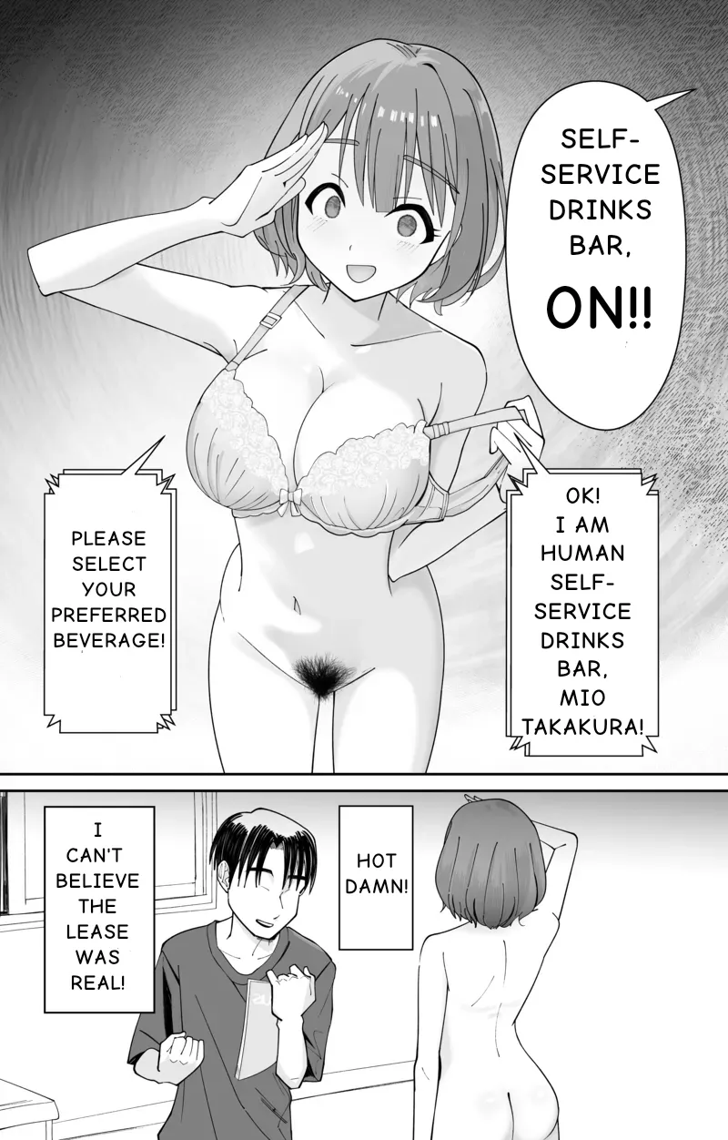 [Pomi Sword]Saimin Sennou Zumi! Ningen Drink Bar Takakura Mio | HUMAN SELF-SERVICE DRINKS BAR[English] Page 18