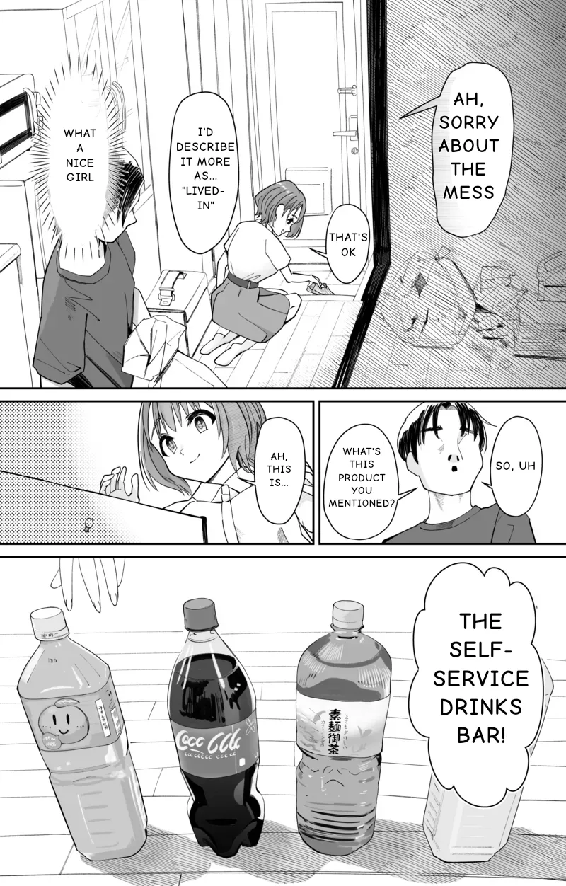 [Pomi Sword]Saimin Sennou Zumi! Ningen Drink Bar Takakura Mio | HUMAN SELF-SERVICE DRINKS BAR[English] Page 5