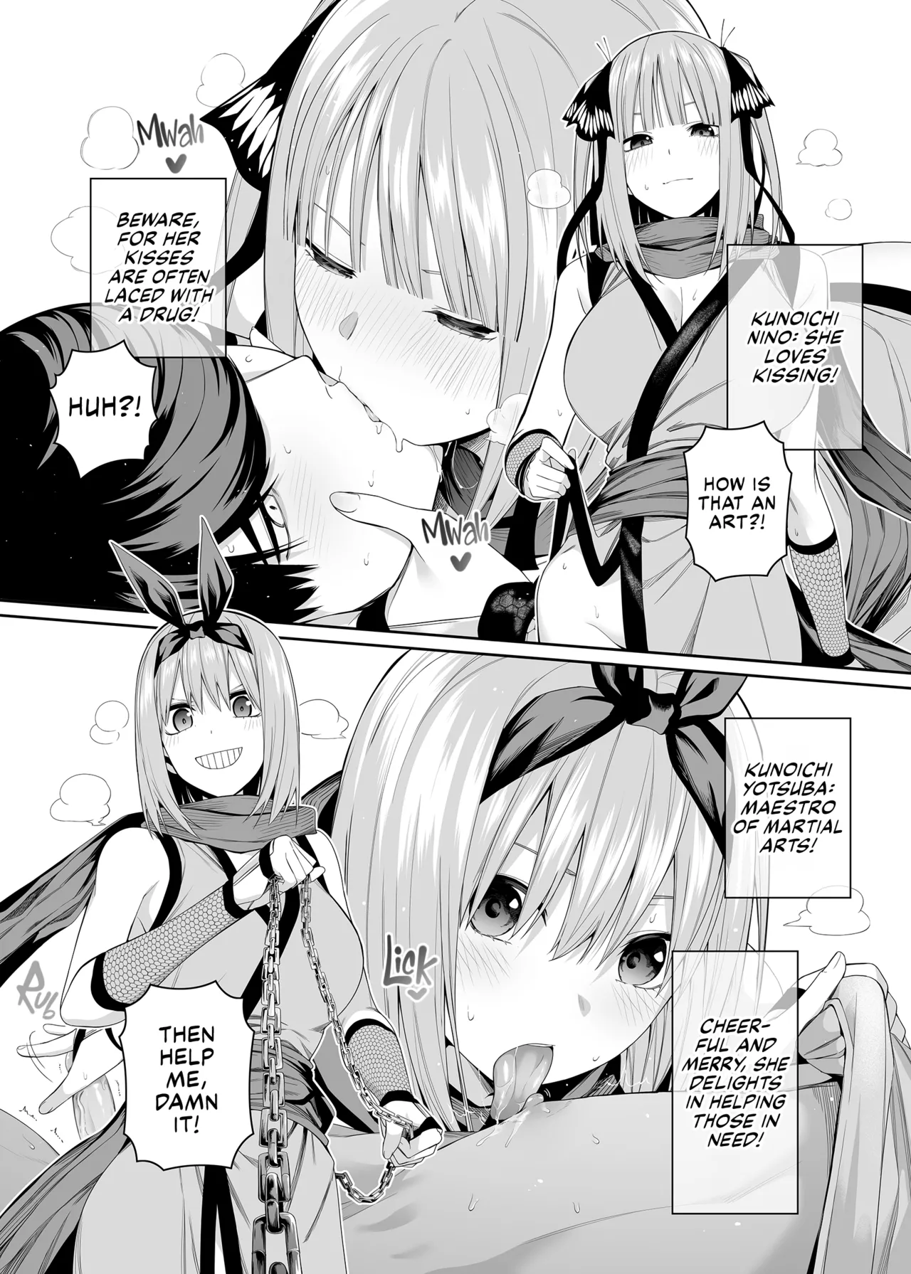 [Bad Mushrooms (Chicke III, 4why)]1/5 no Renai Kanjou | A Fifth of Romance(Gotoubun no Hanayome) [English] [Fap It Scans] [Decensored] [Digital] Page 106